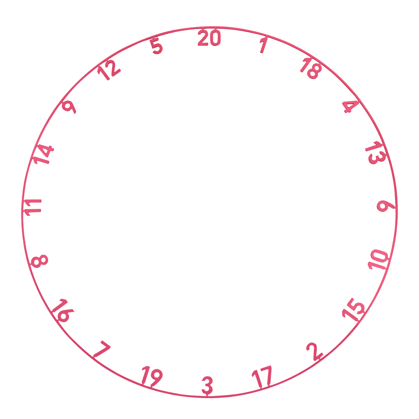 Precise 180 Endorphine Steel Dartboard s číslovaným kroužkem - Cyber Pink Abgebildet ist das Precise 180 Endorphine Steeldartboard mit Nummernring in Cyber Pink. Das Dartboard eignet sich ideal für Profi- und Freizeitspieler.