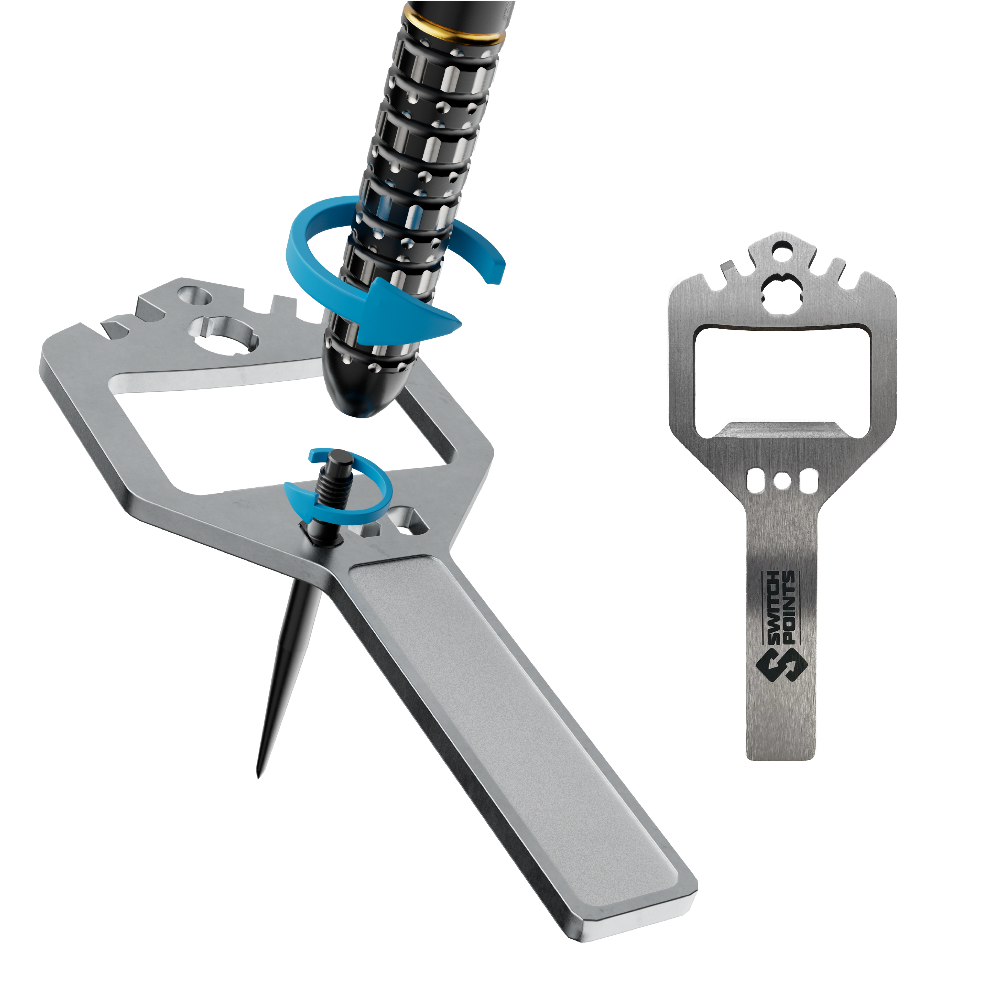 Ocelové šipky Red Dragon Ascend Parallel Switch Point Abgebildet ist ein einzelner Red Dragon Ascend Parallel Switch Point Steeldart. Der Dart zeigt das charakteristische parallele Barrel und die Wechselspitze.