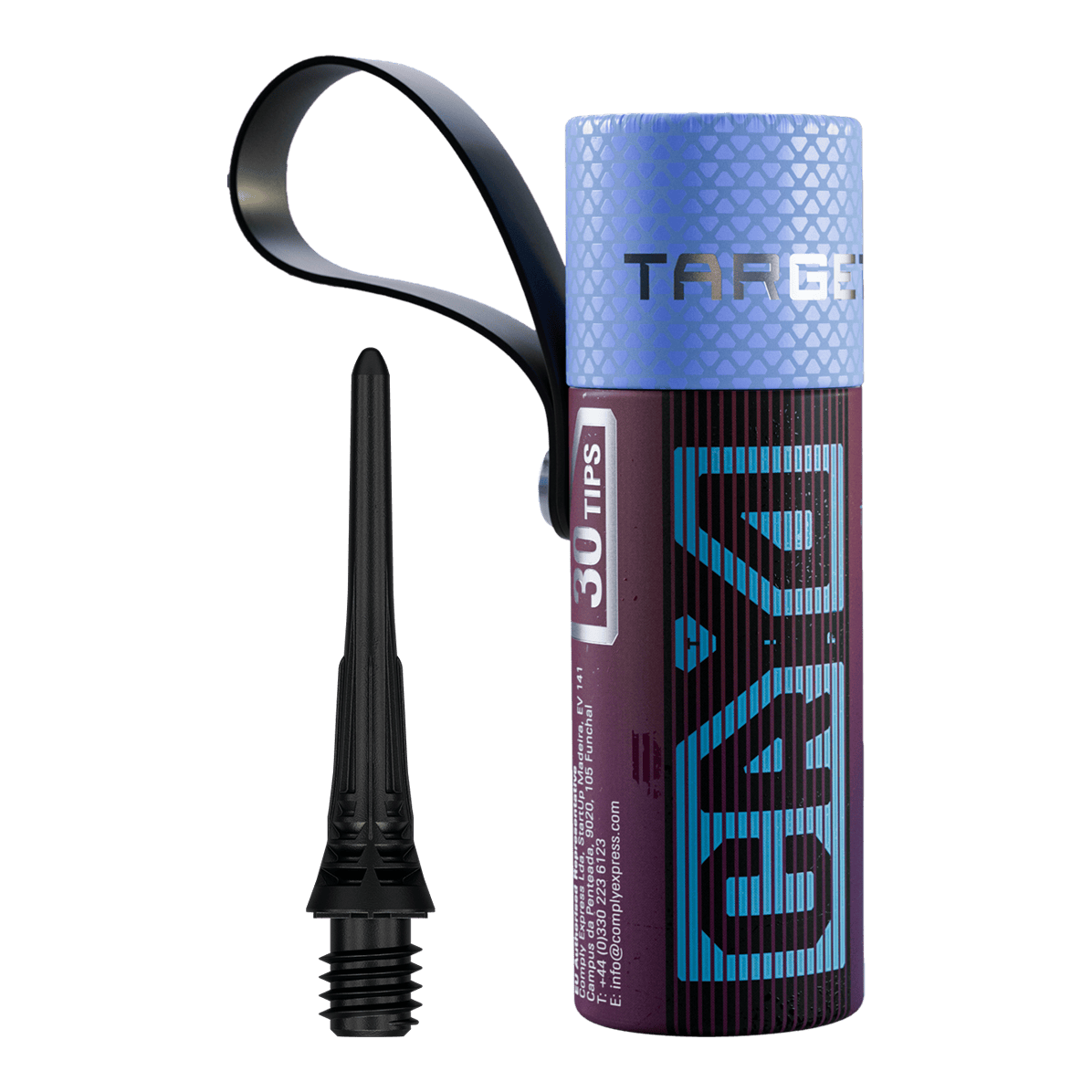 Target Cryo Soft Dart Tips balení 30 kusů - černé Das Bild präsentiert die Target Cryo Softdartspitzen im 30er Pack in schwarzer Farbe. Diese Ersatzspitzen sind für den Einsatz mit Softdarts gedacht.
