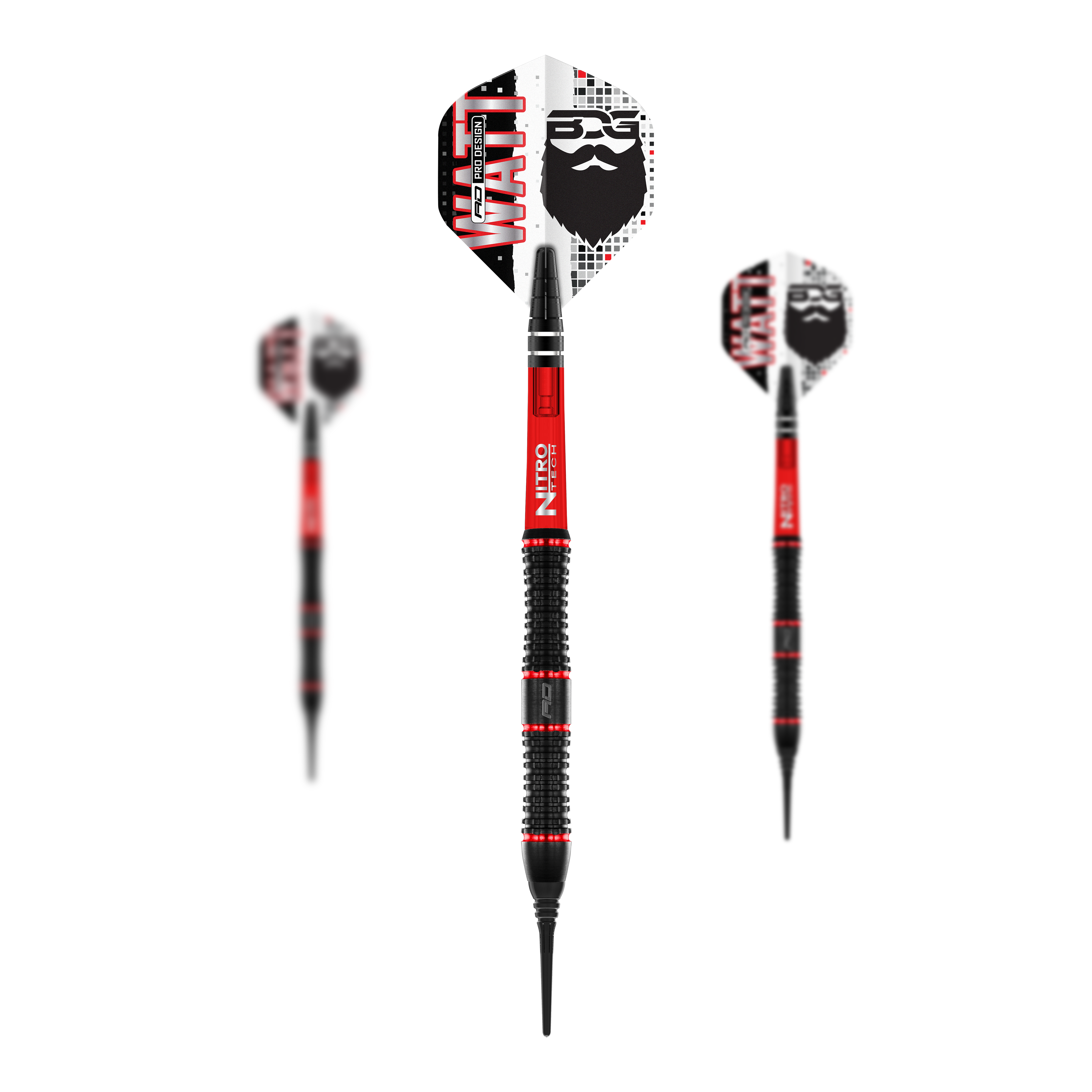 Měkké šipky Red Dragon Jason Watt - 22g