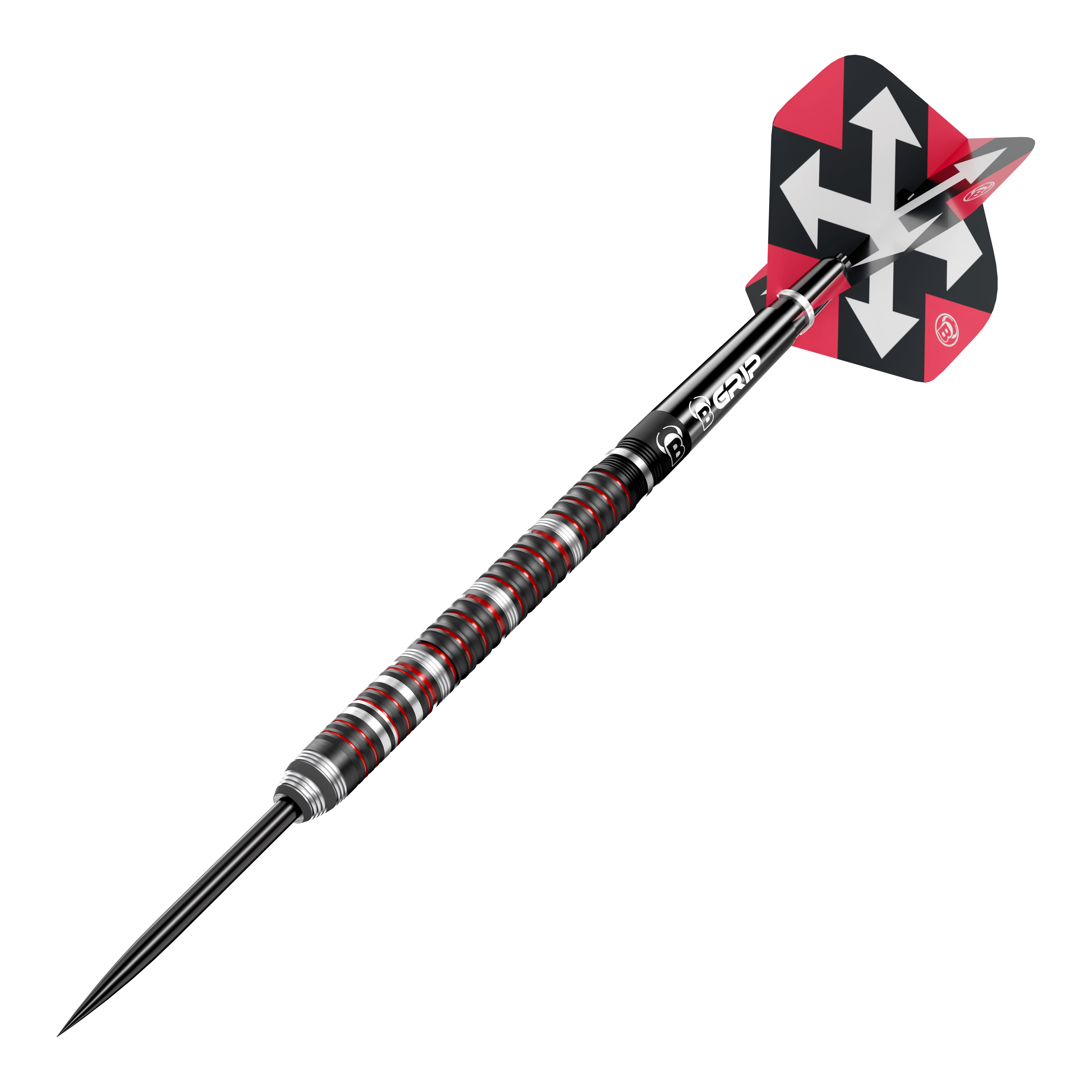 Šipky Bulls Sixty S2 ocelové Das Bild zeigt die Bulls Sixty S2 Steeldarts. Die Darts sind für präzises Werfen beim Dartspiel entworfen.