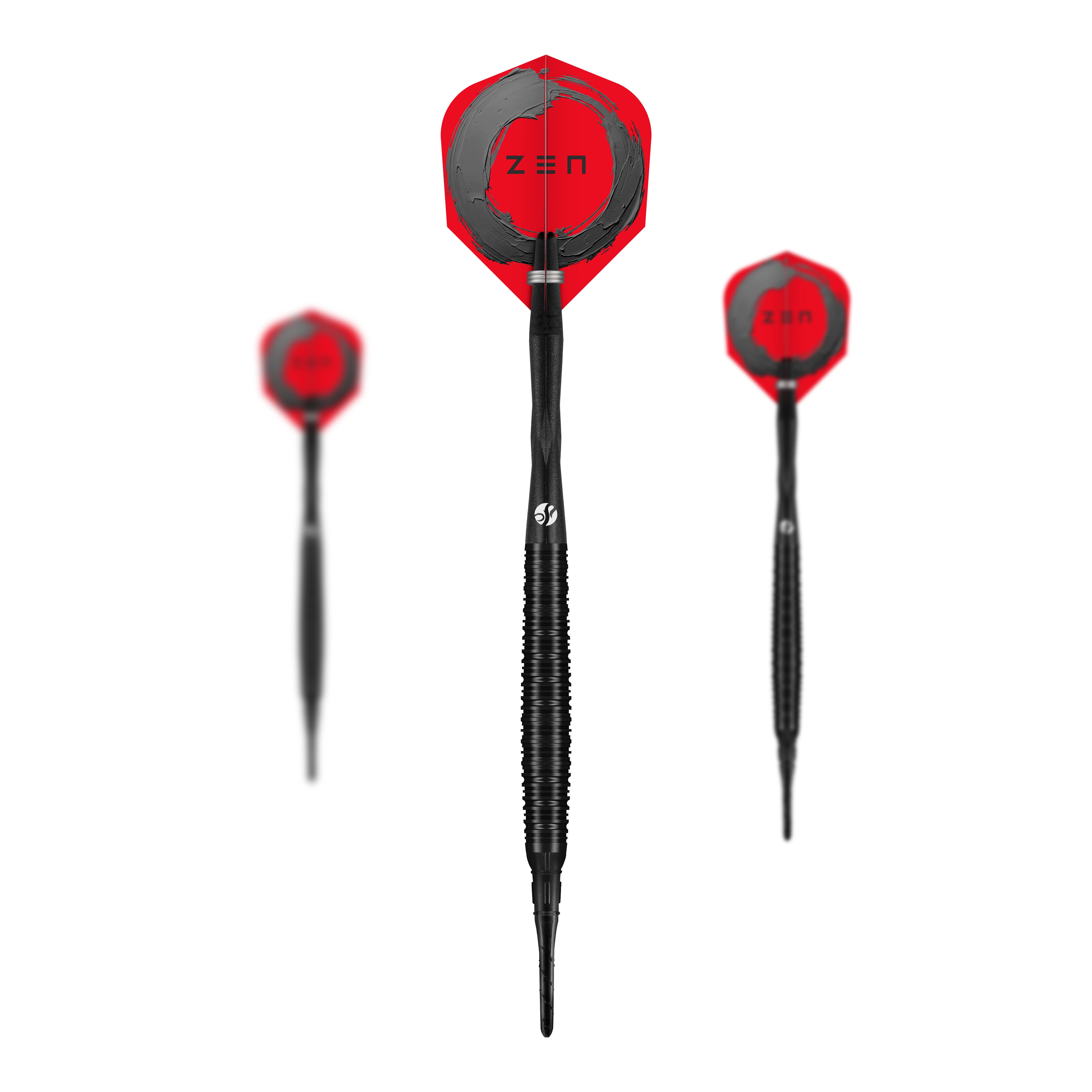 Měkké šipky Shot ZEN Missile - 20g Das Bild zeigt ein Set der Shot ZEN Missile Softdarts - 20g. Es handelt sich um hochwertige Softdarts für den Freizeit- oder Profi-Gebrauch.