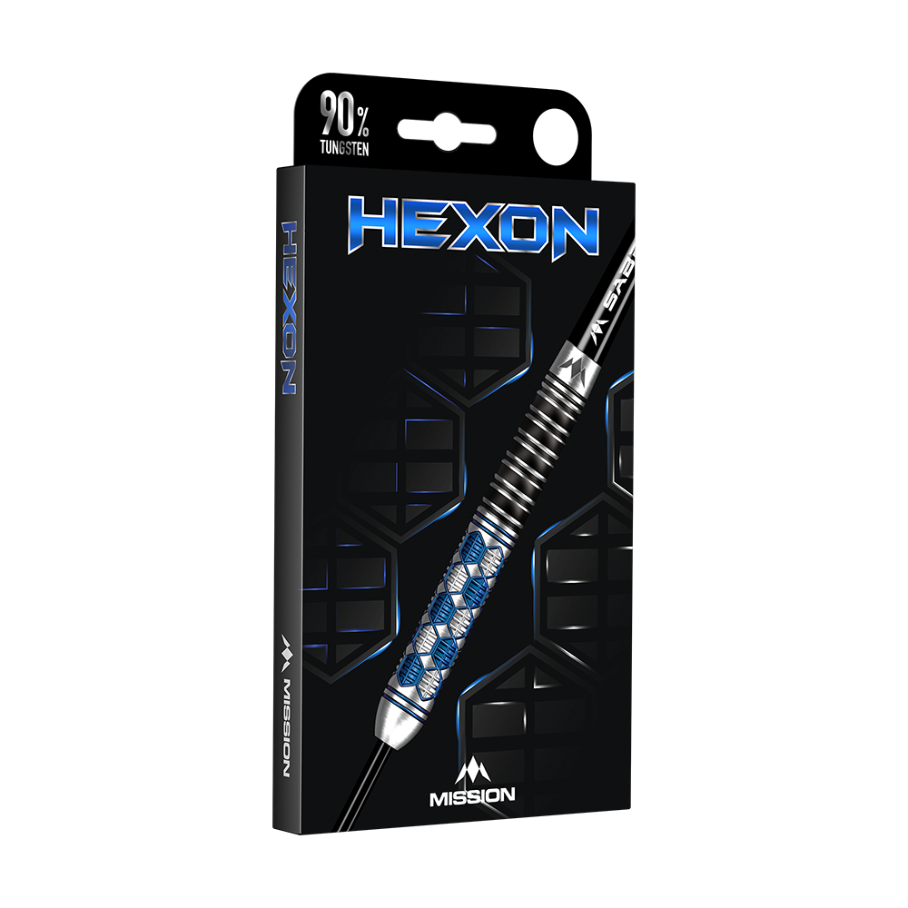 Šipky Mission Hexon Steel - 23g