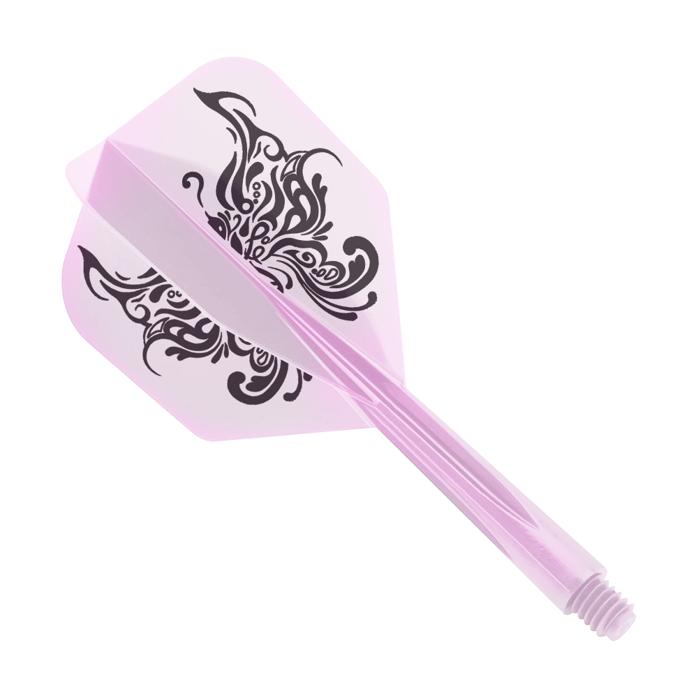 Condor AX Tribal Butterfly Clear Pink Small