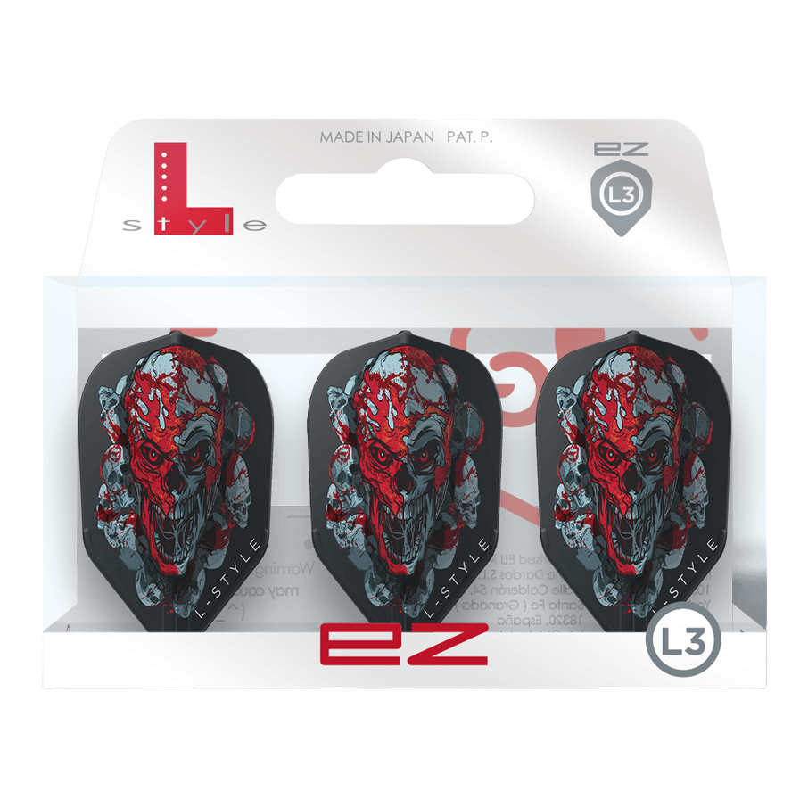 Letky L-Style Ryan Searle Signature V4 Black L3EZ Diese Abbildung zeigt L-Style Ryan Searle Signature V4 Black L3EZ Flights. Die Dartflights zeichnen sich durch ein elegantes, schwarzes Design aus.