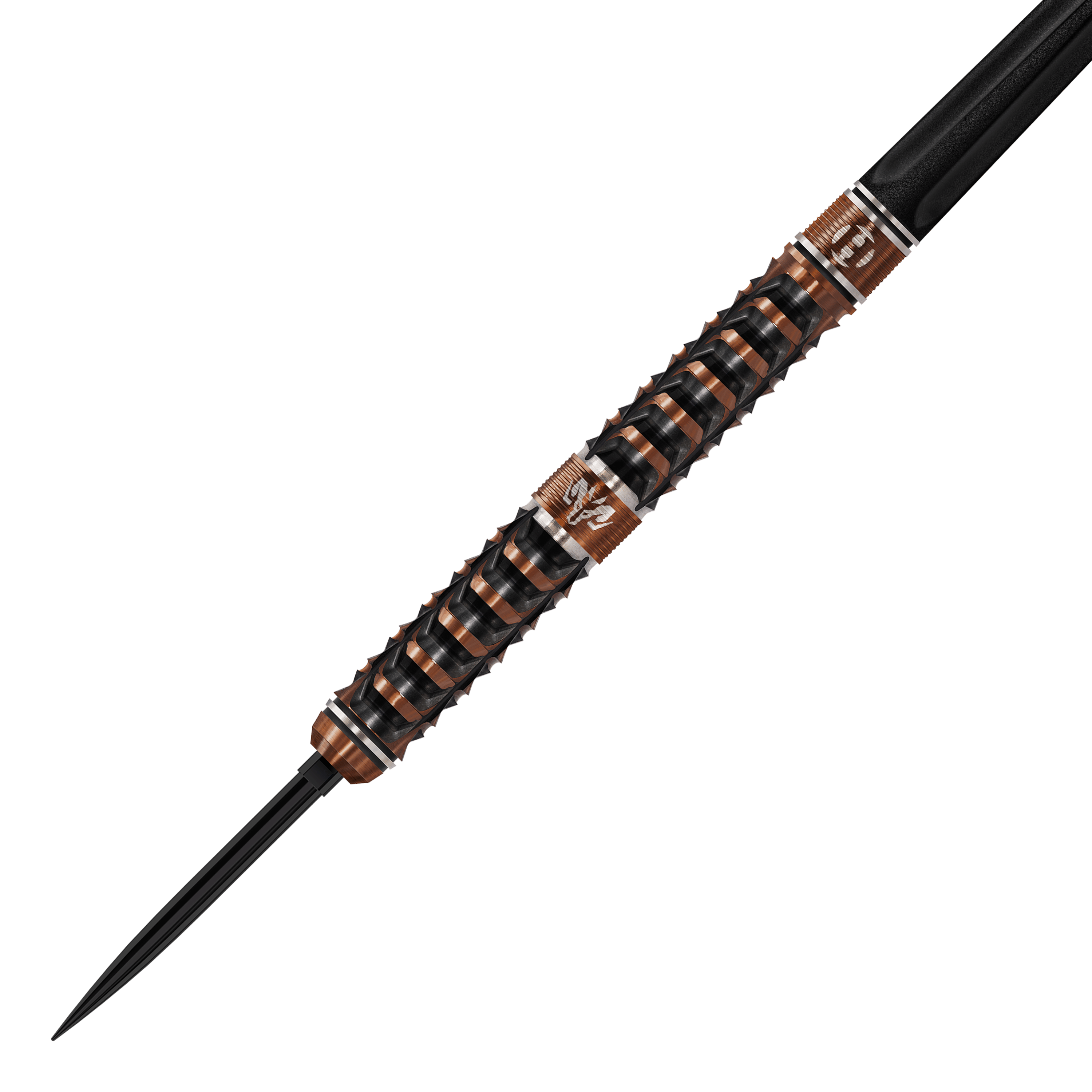 Harrows Tungsten Trinity Quick Point ocelové šipky Harrows Wolfram Trinity Quick Point Steeldarts sind auf diesem Bild abgebildet. Diese Steeldarts sind für präzises Dartspiel konzipiert.