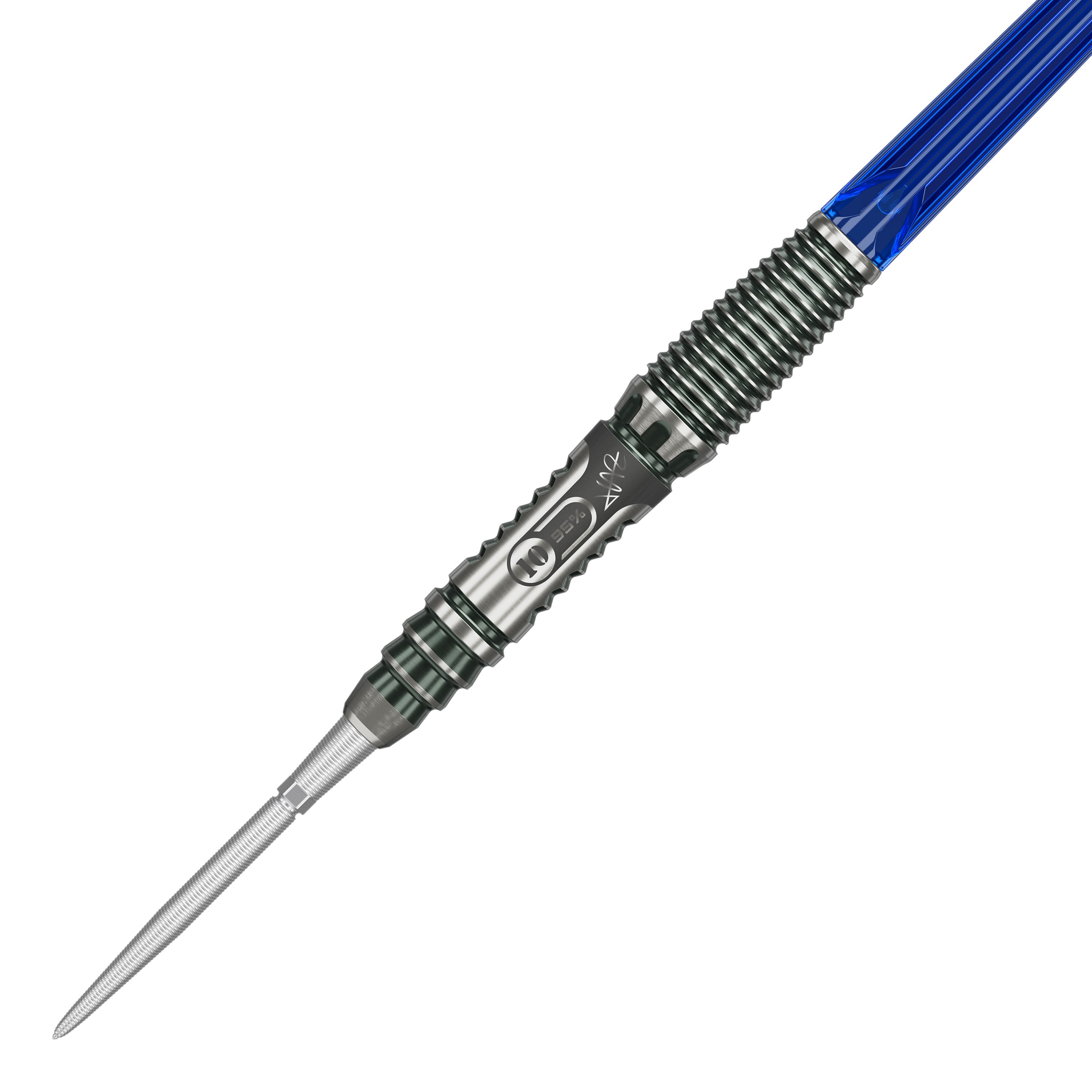 Dieses Bild zeigt die Target Japan Rising Sun GEN 10.5 Swiss Point Steeldarts. Das Produkt steht für Präzision und Qualität im Dartsport.