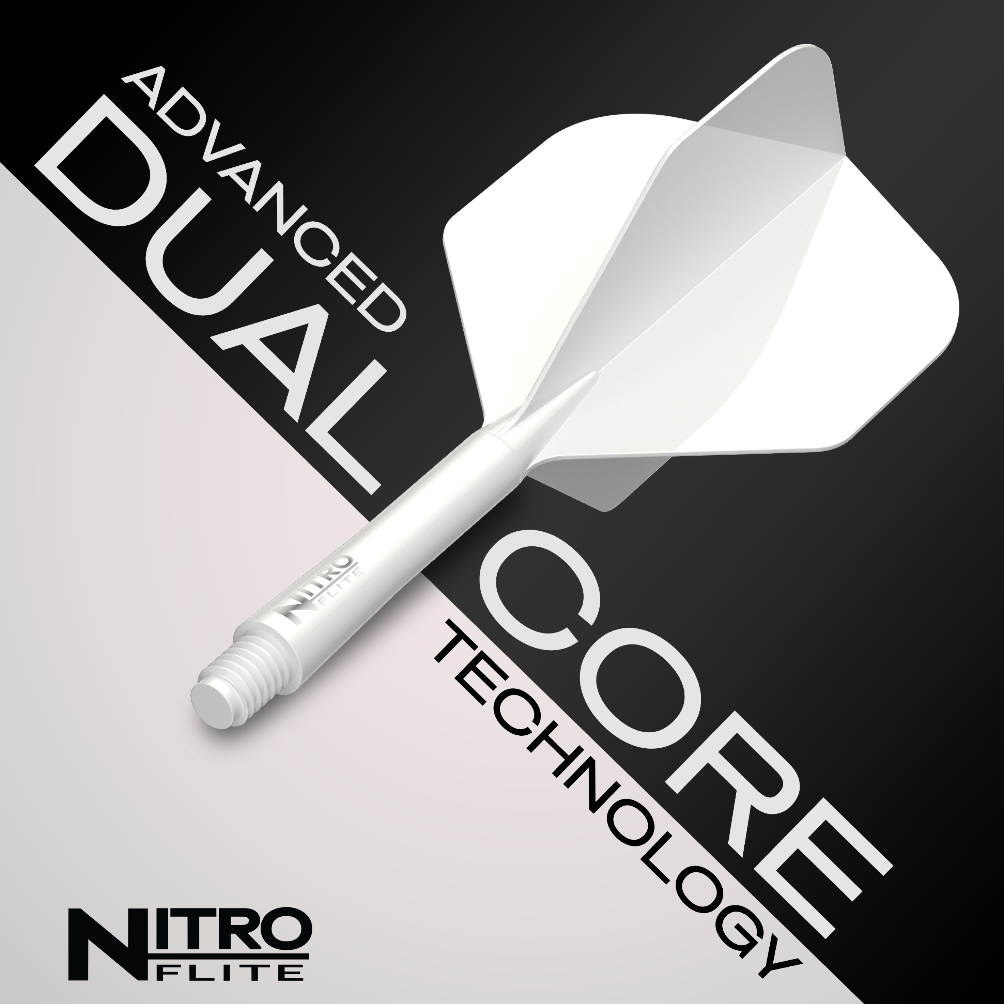 Red Dragon Nitroflite White Shaft White Flights No.2 Abgebildet ist der Red Dragon Nitroflite White Shaft White Flights No2. Der Artikel besteht aus weißen Dartflights mit weißem Schaft.