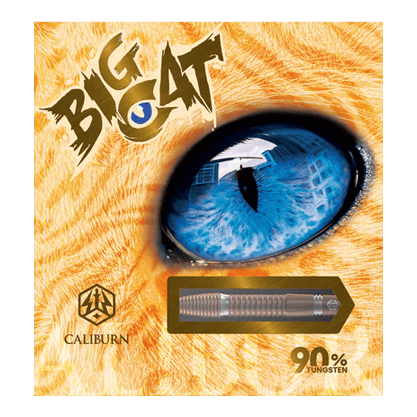 Ocelové šipky Caliburn Big Cats Lion Das Bild zeigt einen Steeldart aus der Serie Caliburn Big Cats Lion. Der Dart ist detailliert und deutlich dargestellt.