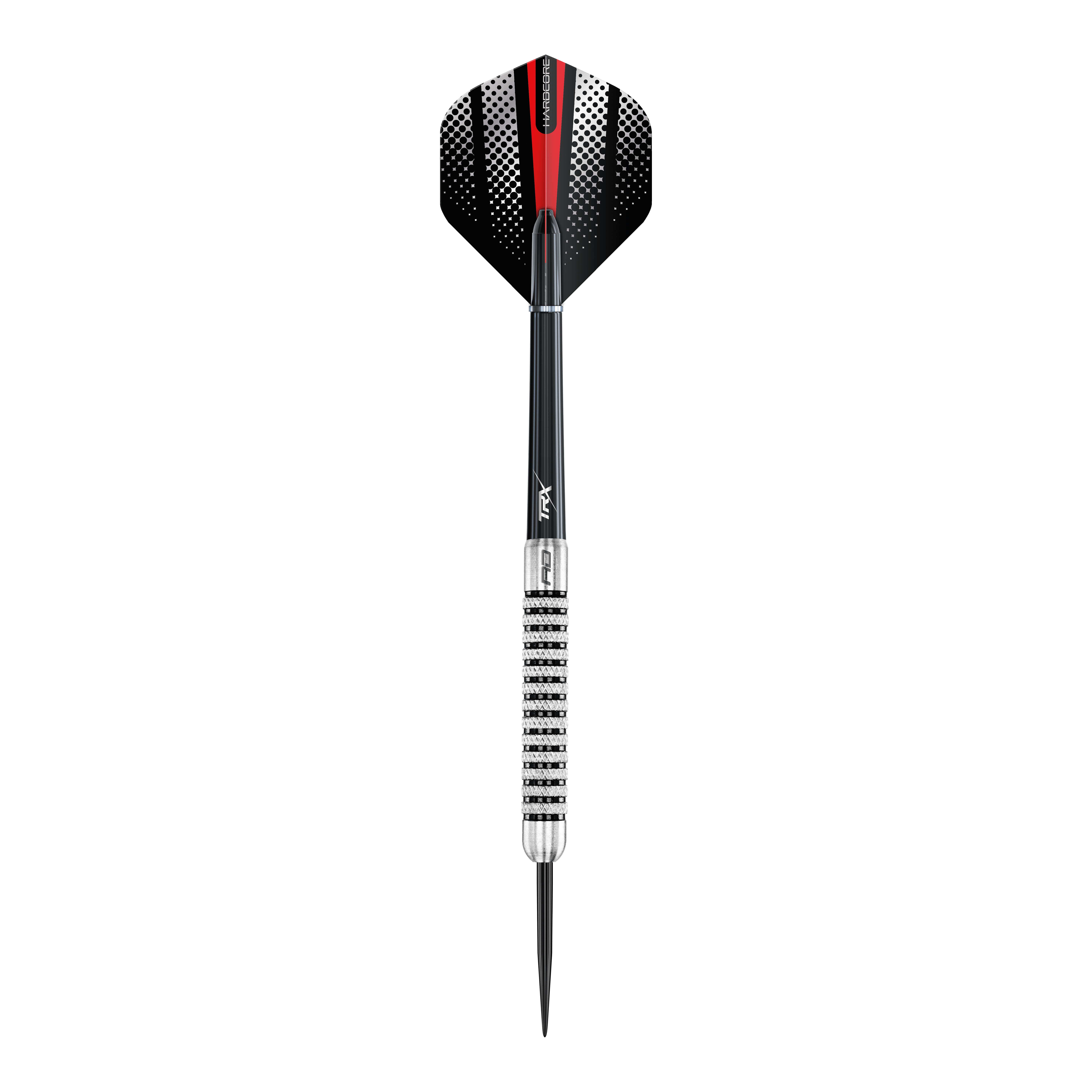Šipky Red Dragon Flightmaster Fury 2 ocelové - 25g Das Bild zeigt die Red Dragon Flightmaster Fury 2 Steeldarts mit 25-Gramm-Gewicht. Die Darts verfügen über eine spezielle Grip-Oberfläche für bessere Kontrolle.