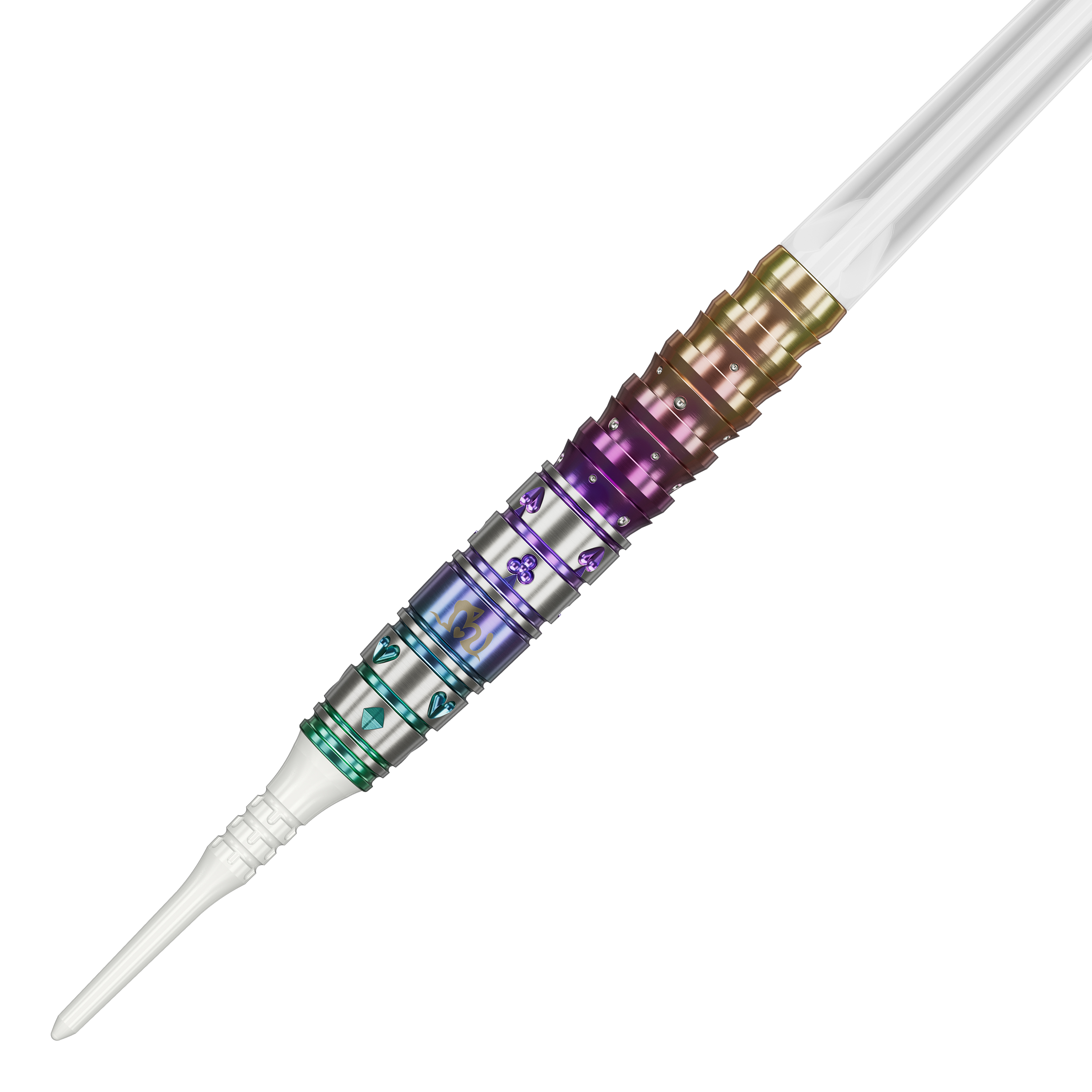Auf dem Bild sind die Target Japan Prime Series Mayuko Morita Mayo GEN7 Softdarts mit 18g abgebildet. Sie zeichnen sich durch ihr besonderes Design für den Dartsport aus.