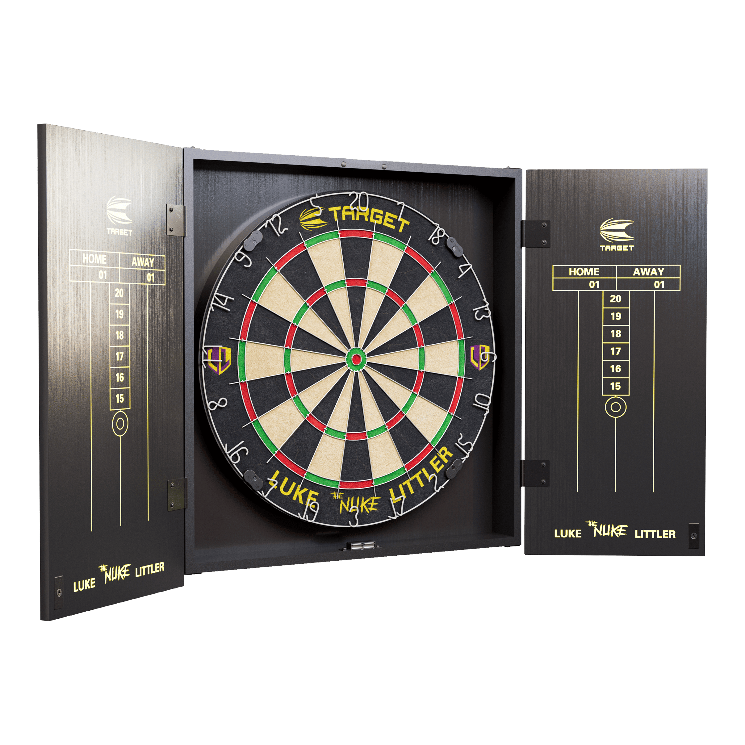 Target Luke Littler Kabinet Dartboard Set