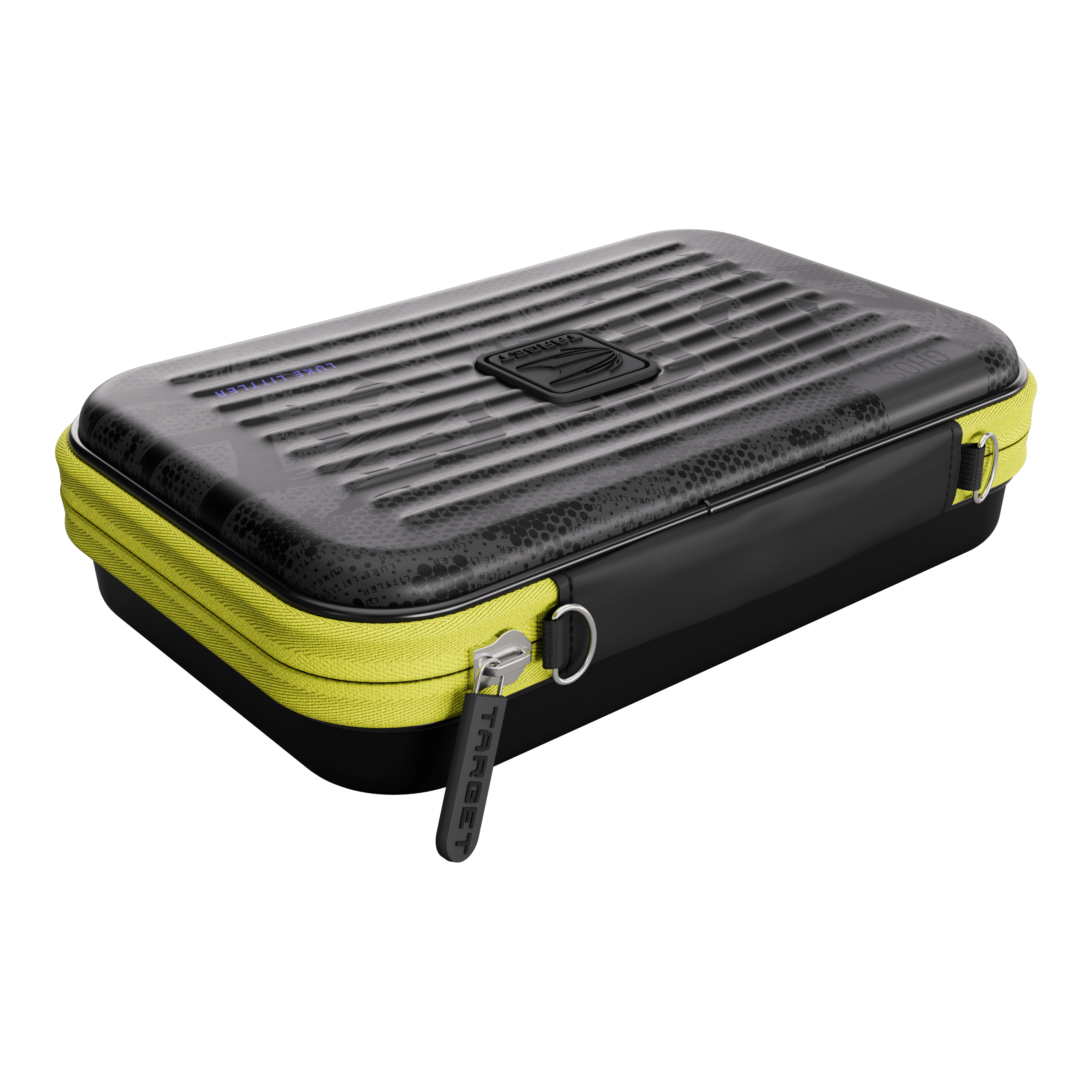 Pouzdro na šipky Takoma XL Ghost Series Luke Littler Abgebildet ist das Takoma XL Ghost Series Luke Littler Dartcase. Dieses Etui dient zur sicheren Aufbewahrung von Darts.