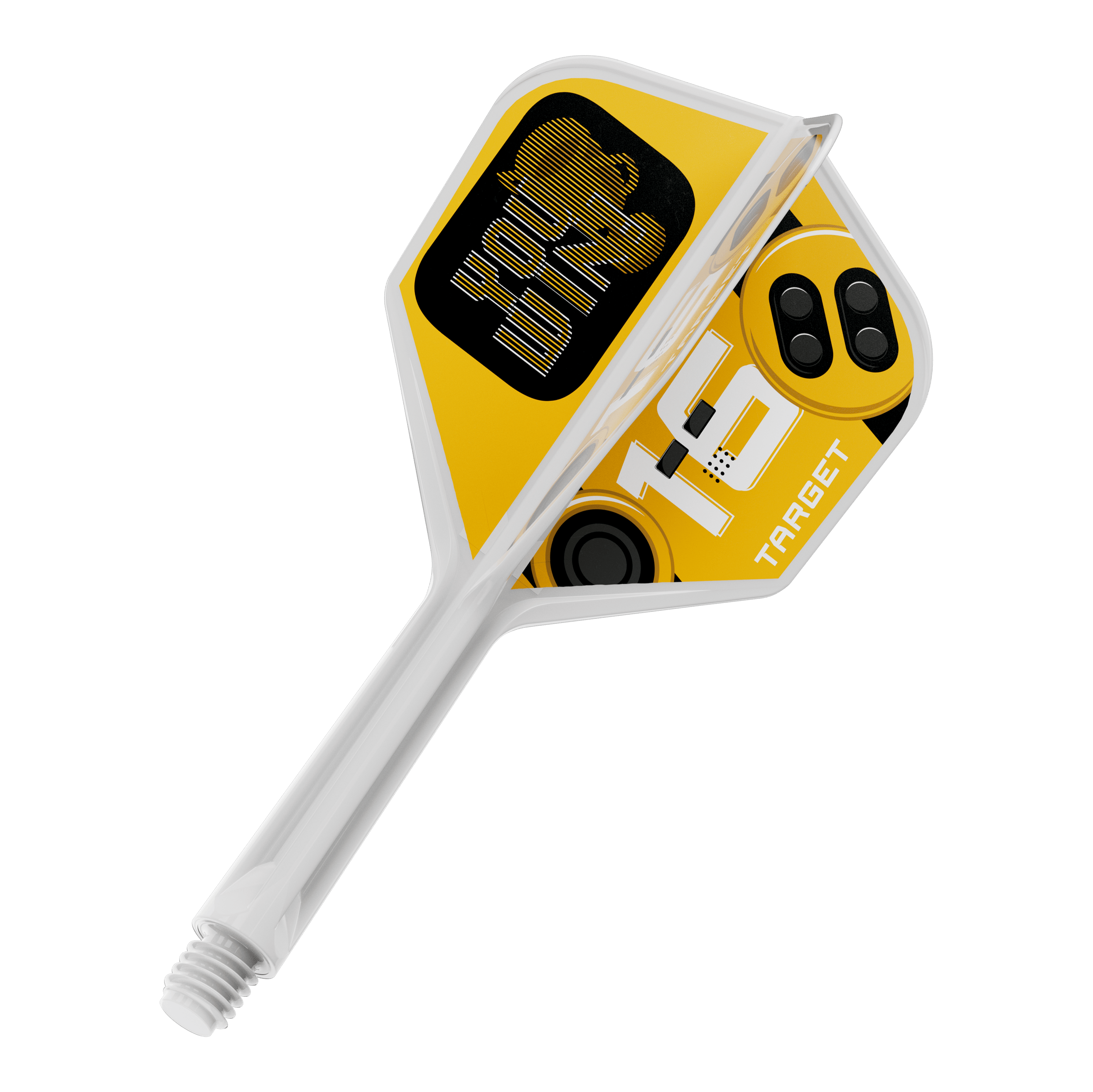 Target K-Flex Vyhrajete lety č. 6 Ein Dart Flight ist zu sehen. Es handelt sich um das Modell Target K-Flex YouWin No6 mit einer Länge von 26 mm.