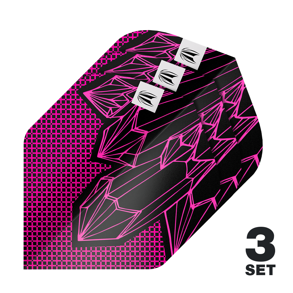 Target ProUltra Lorraine Winstanley GEN2 No2 Standardní letky - 3 sady Das Bild zeigt die Target ProUltra Lorraine Winstanley GEN2 No2 Standard Flights - 3 Sets. Diese Flights sind für Dartpfeile geeignet.