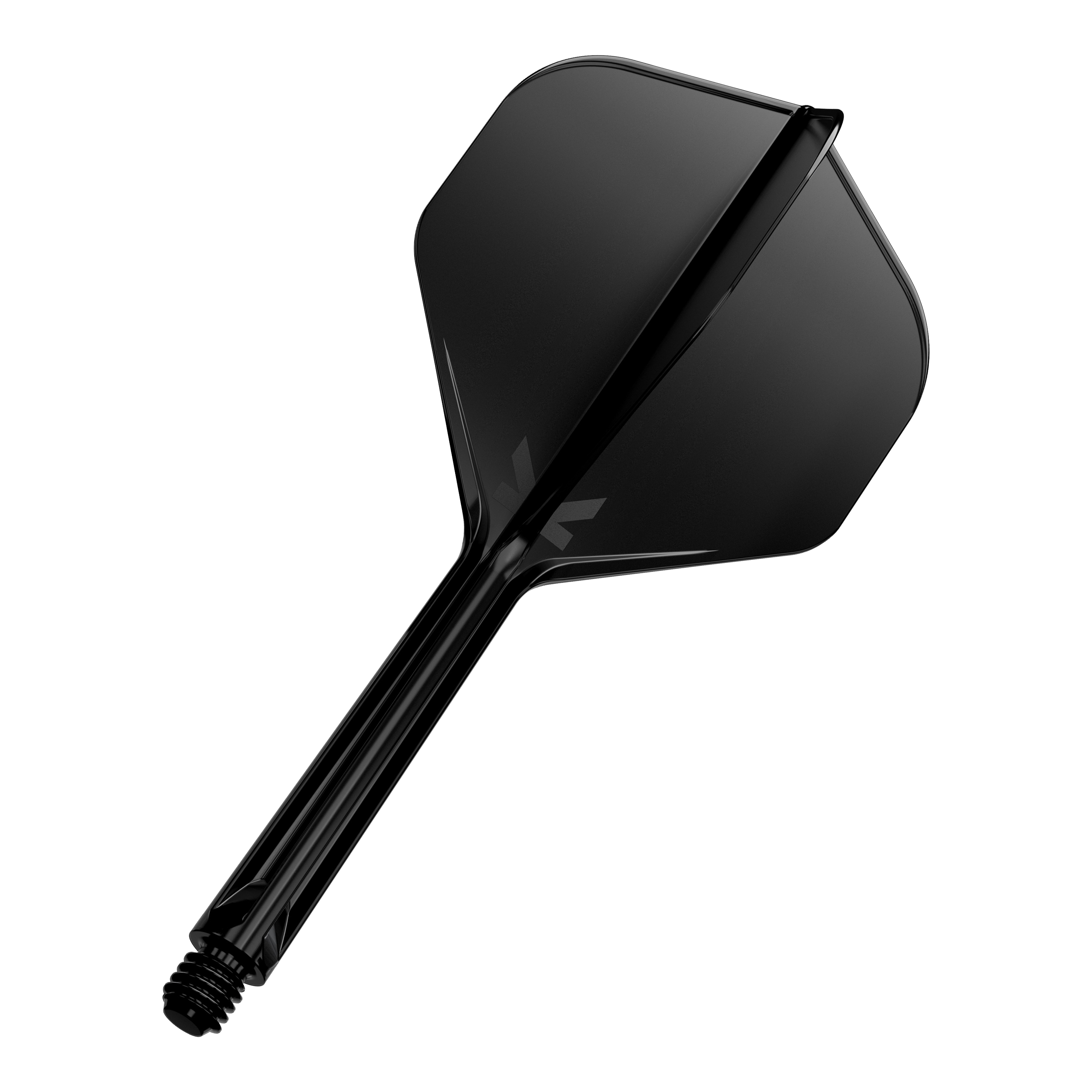 Standardní letový systém Target K-Flex No2 - černý Dies ist ein schwarzer Dartflight mit Schaft. Das Design ist schlicht und modern gehalten.