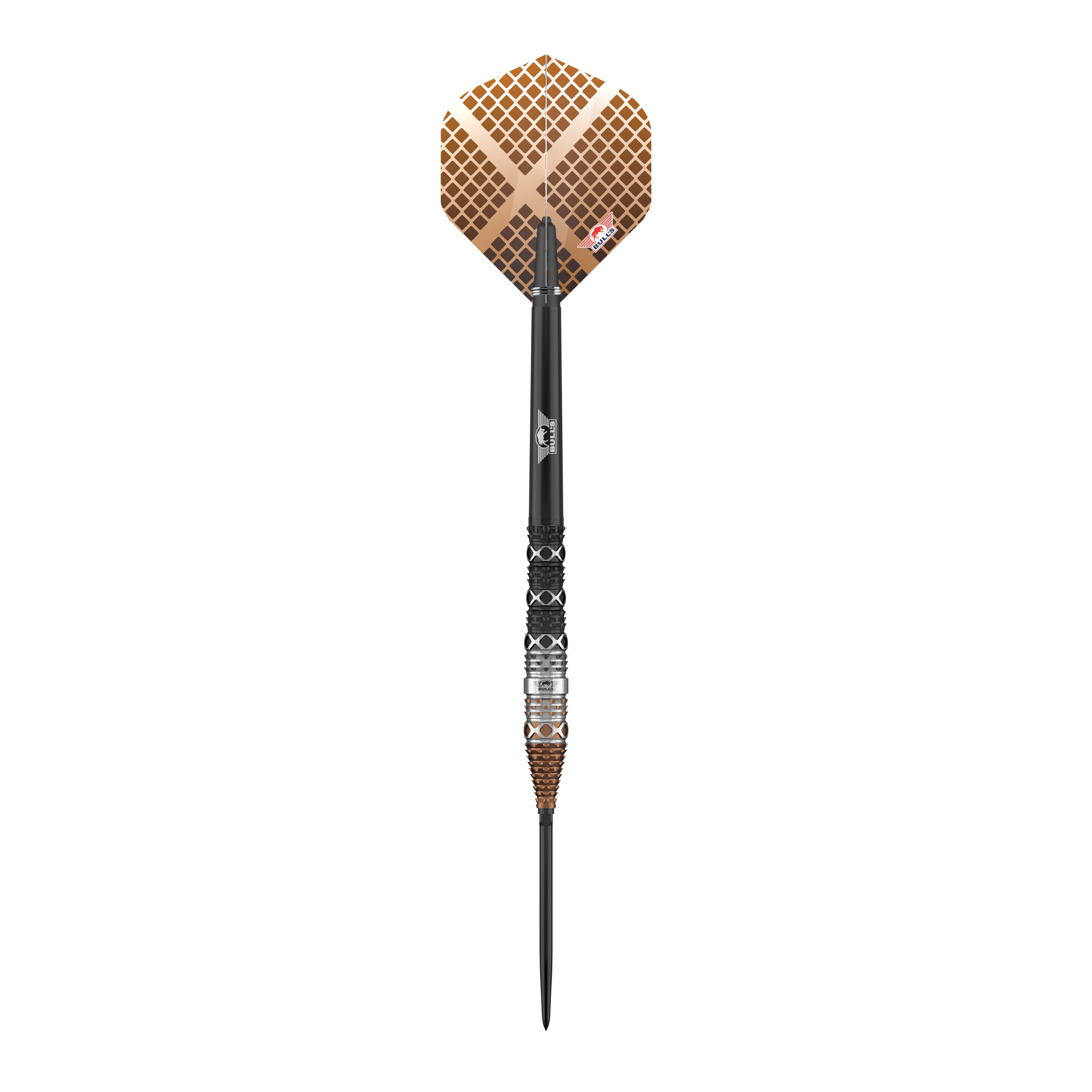 Bulls NL Max Hopp 95% konvertibilní body Steeldarts Die Bulls NL Max Hopp 95% Convertible Points Steeldarts werden als einzelne Darts präsentiert. Sie eignen sich hervorragend für professionelle Dartspieler.