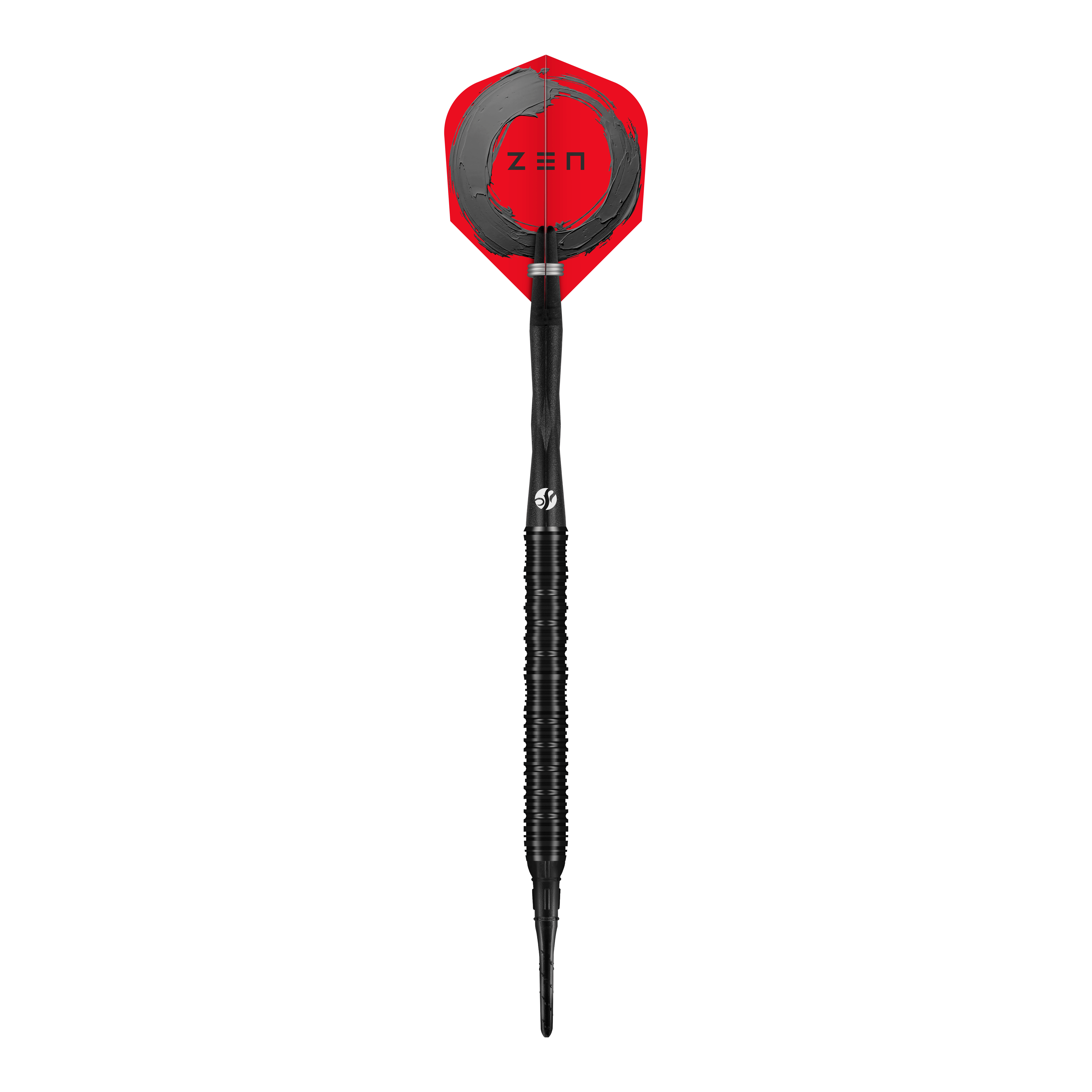Šipky Shot ZEN Straight Soft - 20g Das Bild zeigt die Shot ZEN Straight Softdarts mit einem Gewicht von 20g. Die Darts sind für das Softdartspiel geeignet.