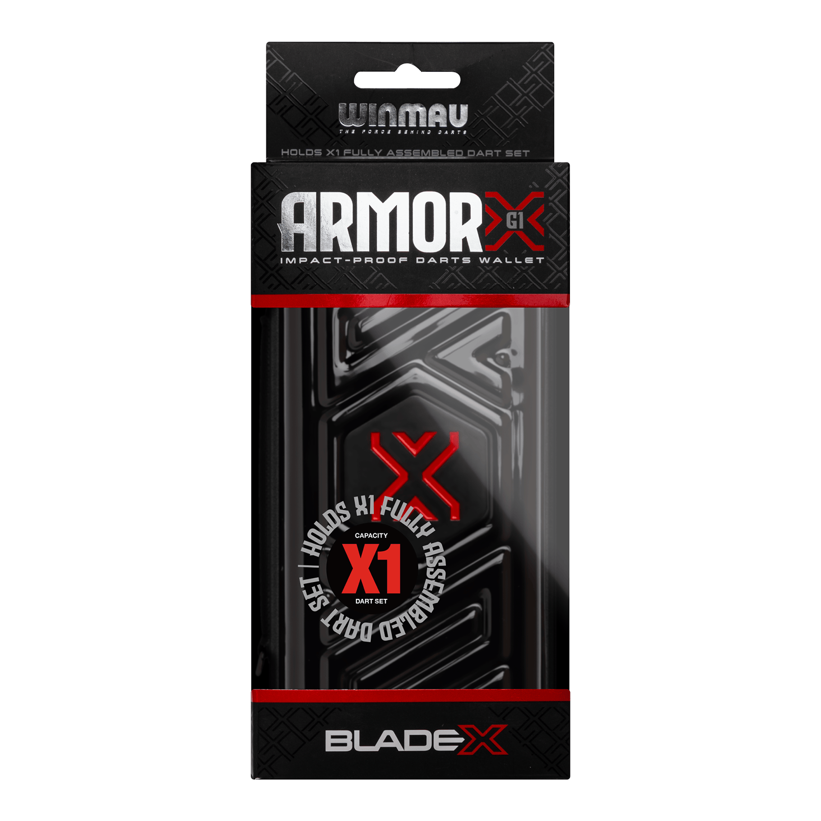 Peněženka na šipky Winmau Blade X Armor G1 Ein Bild mit dem Dateinamen 8534_Winmau_Blade_X_Armor_G1_Dartwallet_3. Es zeigt vermutlich ein Produkt aus dem Bereich Darts oder Zubehör.