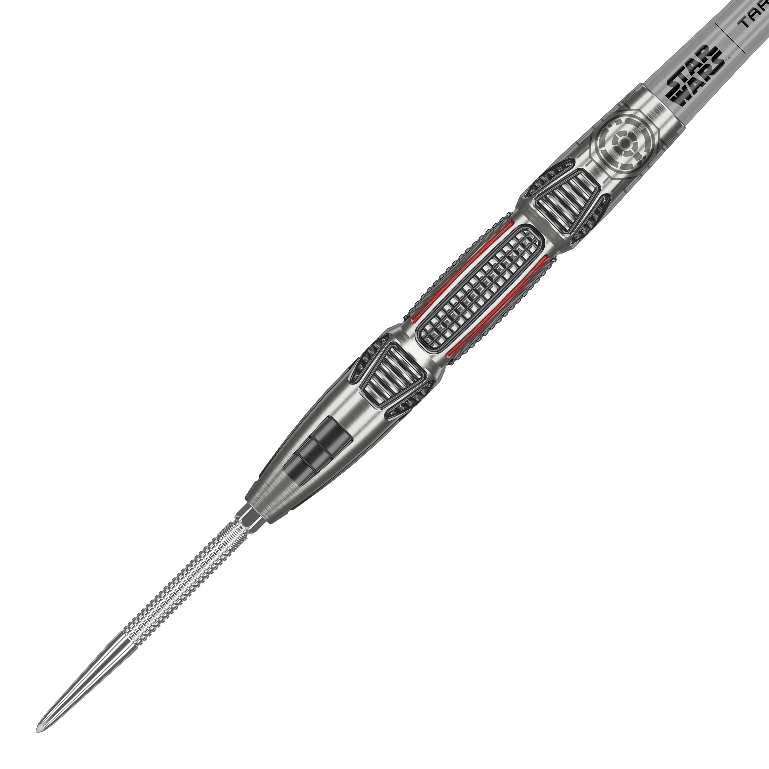 Ocelové šipky Target Star Wars X-Wing Swiss Point Dieses Bild zeigt die Target Star Wars X-Wing Swiss Point Steeldarts. Die Steeldarts sind speziell für Fans von Star Wars entworfen worden.