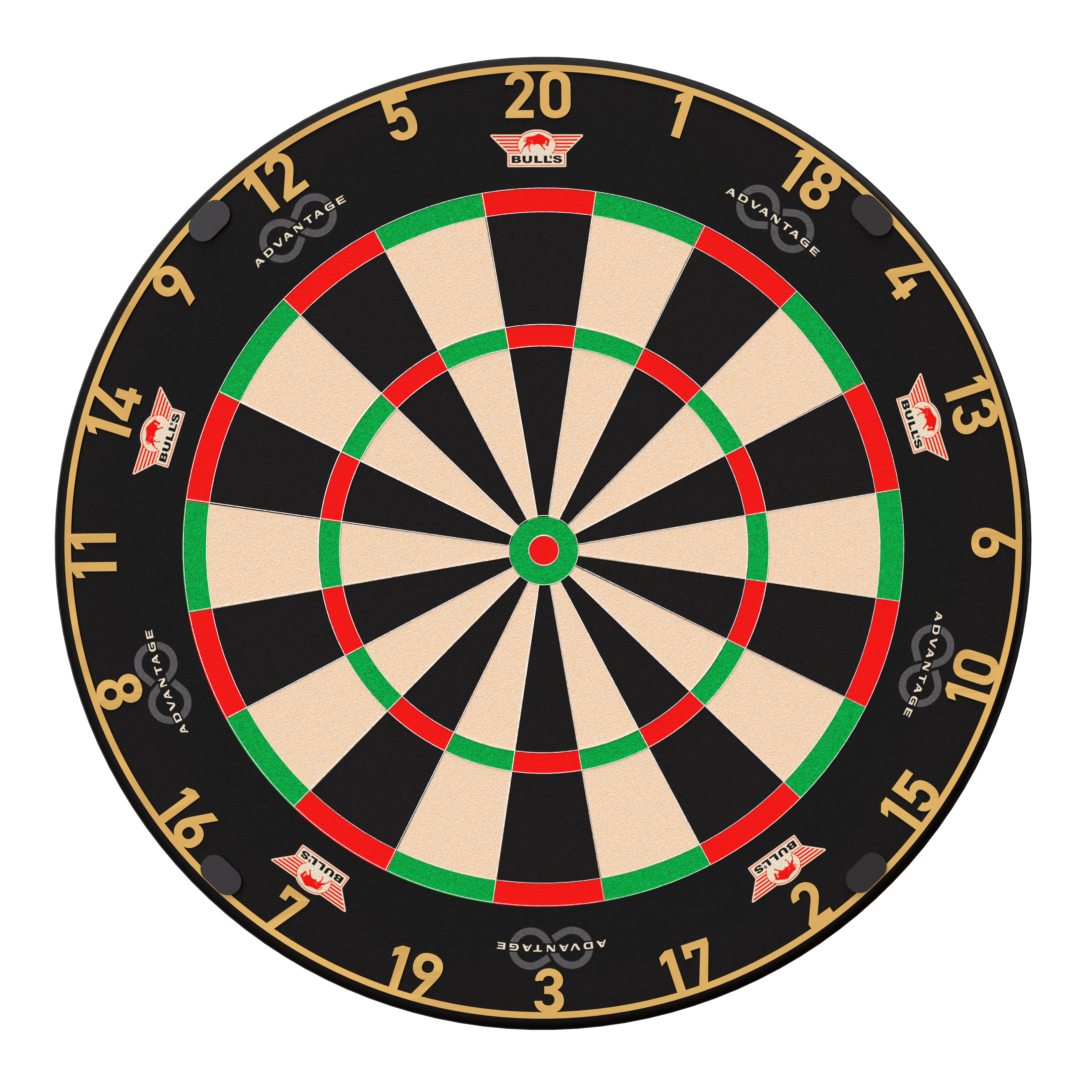Bulls NL Advantage 8 ocelový terč na šipky Das Foto zeigt das Bulls NL Advantage 8 Steeldartboard. Dieses Produkt ist perfekt für ambitionierte Dartspieler.
