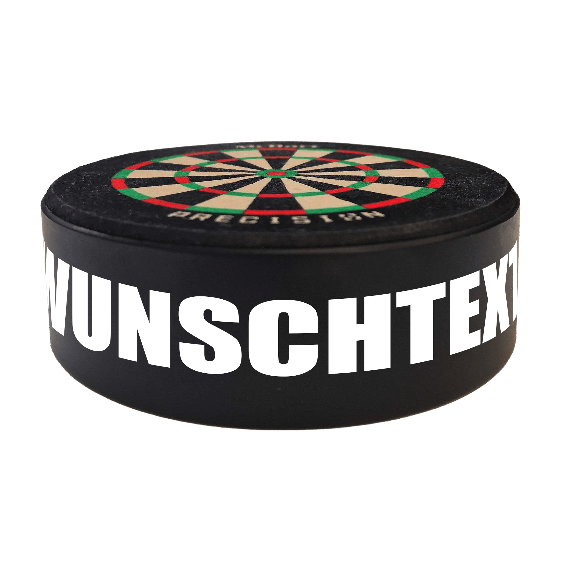 Terč McDart Precision Mini s vlastním textem Das Bild zeigt das Produkt mit dem Dateinamen 765_McDart_Mini_Precision_Dartboard_Darthalter_2_Impact. Es handelt sich um ein Dartartikel von McDart.