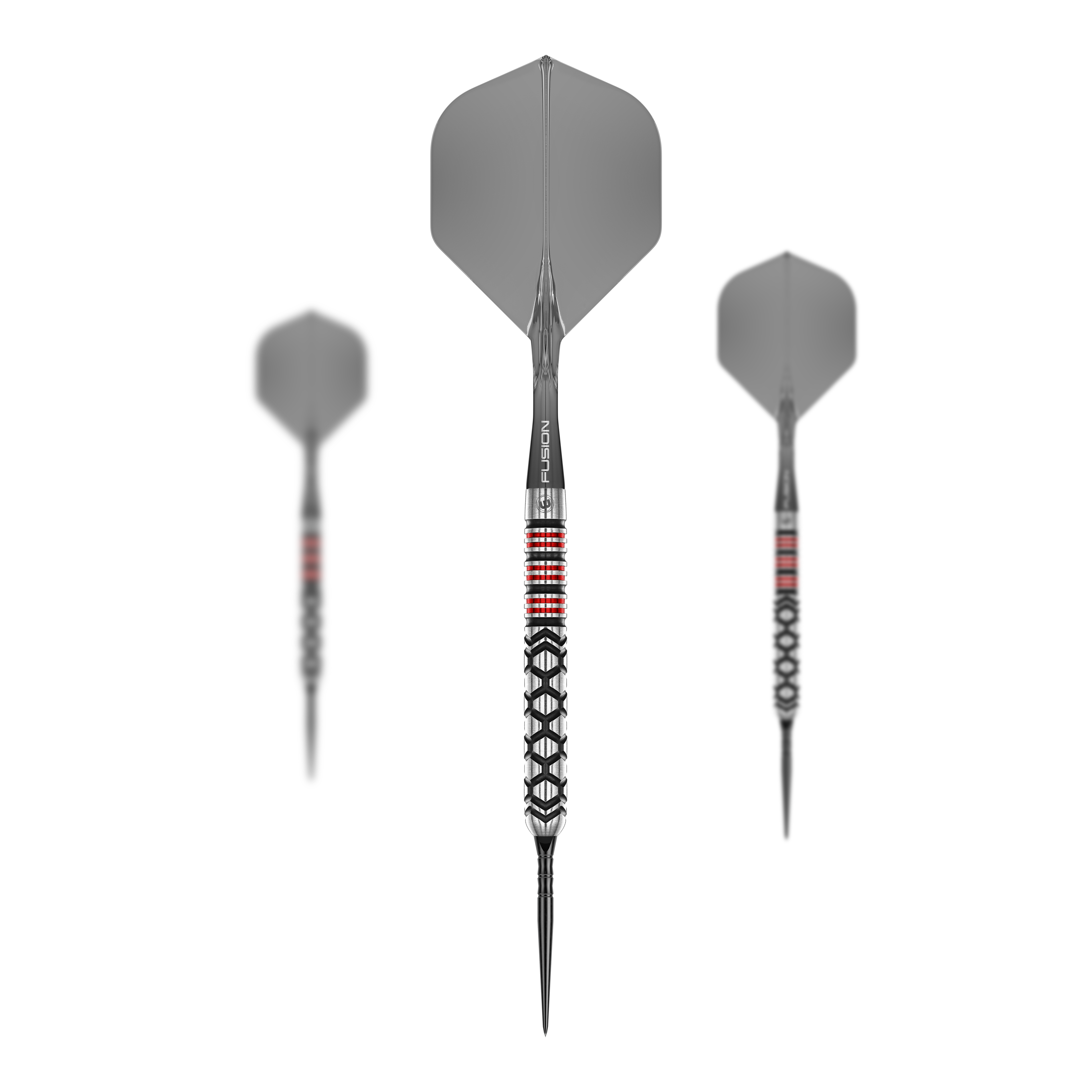 Winmau Fornax Parallel Switch Point Steeldarts Das Bild zeigt ein Set der Winmau Fornax Parallel Switch Point Steeldarts. Das Set eignet sich ideal für ambitionierte Dartspieler.