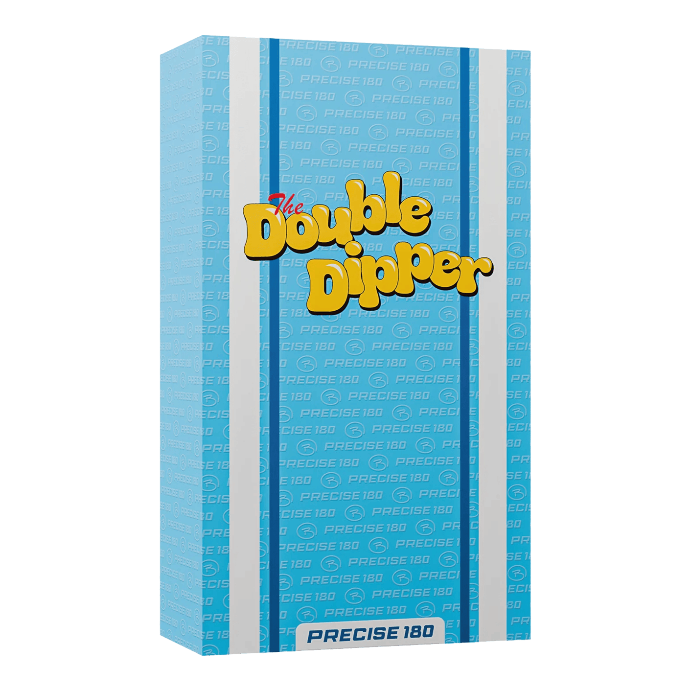 Zu sehen sind Precise 180 Bela Schugmann Double Dipper V1 Steeldarts. Das Produkt steht für Präzision und ein angenehmes Spielgefühl.