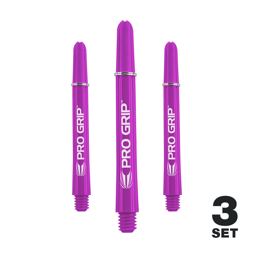 Target Pro Grip Shafts – 3 sady – fialová