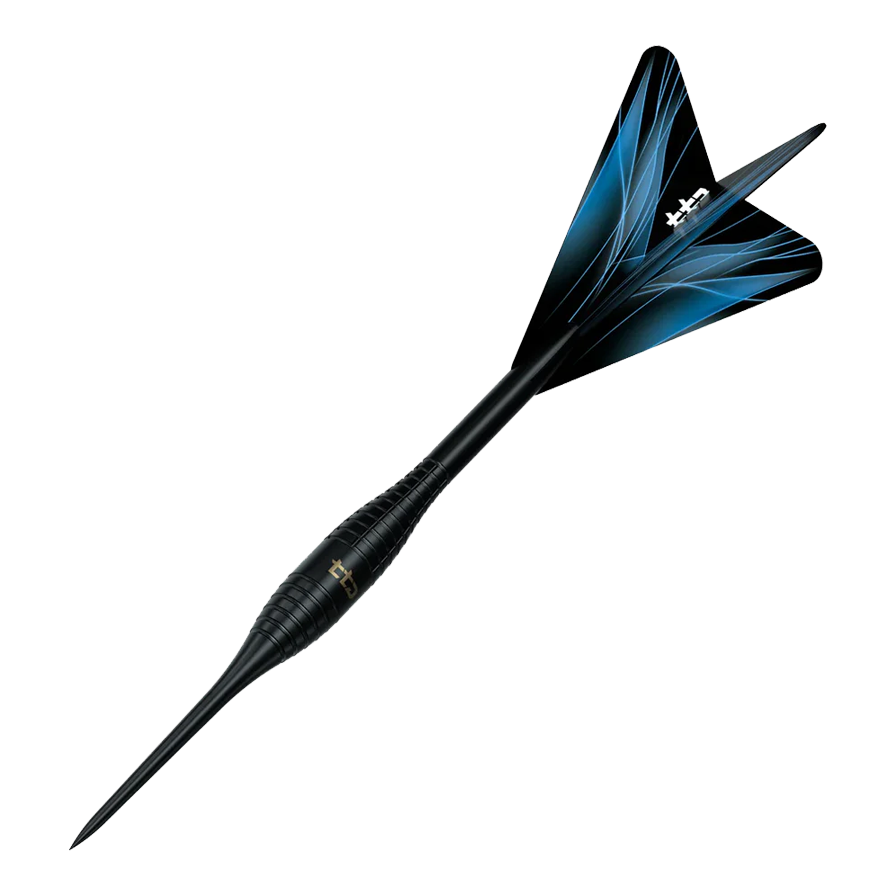 Caliburn TTD Complete Titanium T2 Black Steeldarts - 6g Abgebildet ist das Produkt Caliburn TTD Complete Titanium T2 Black Steeldarts - 6g. Die abgebildeten Steeldarts sind aus schwarzem Titan gefertigt.
