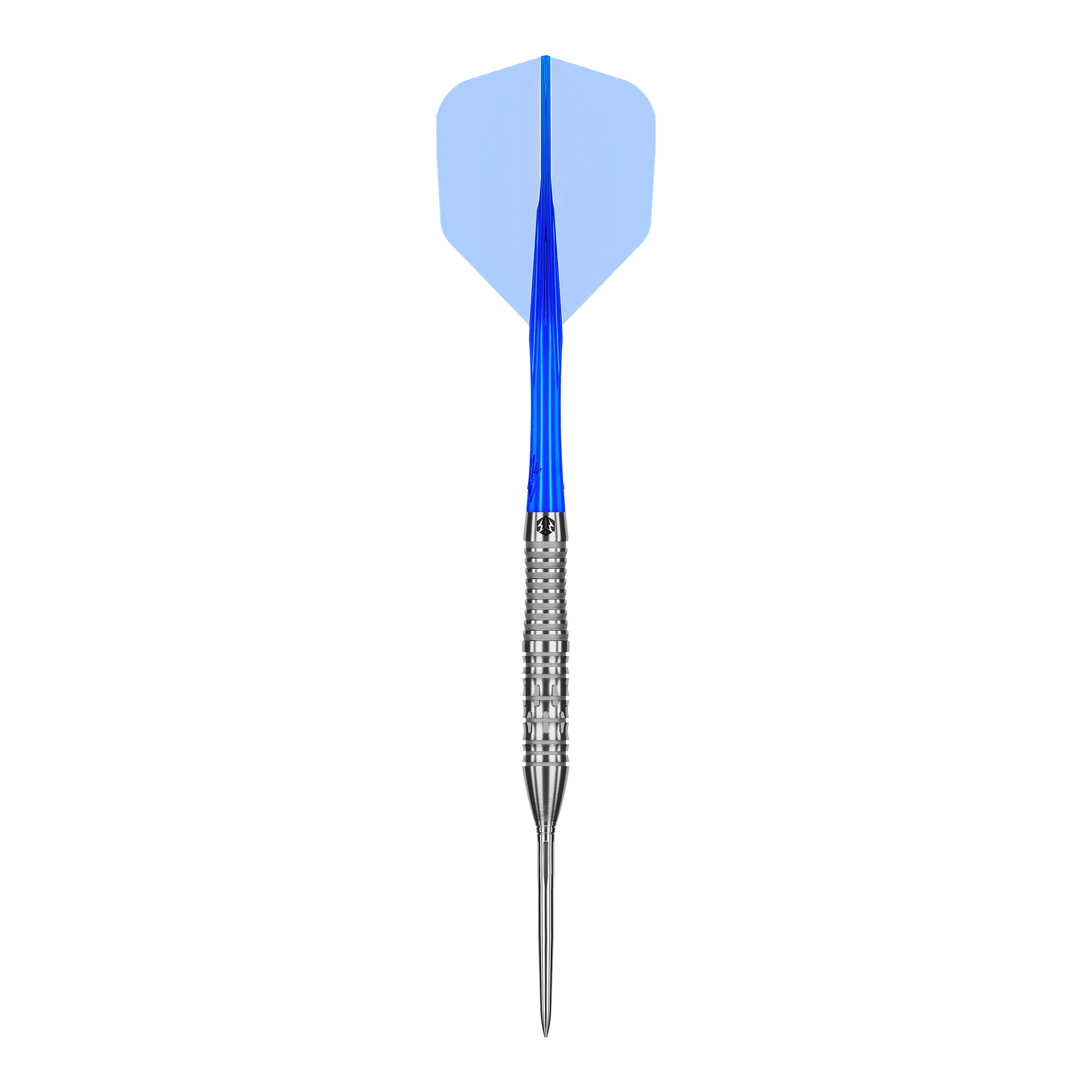 Ocelové šipky Caliburn Rix EZ-EVO R2 Dieses Bild zeigt einen einzelnen Caliburn Rix EZ-EVO R2 Steeldart. Der Dart ist in Nahaufnahme zu sehen.