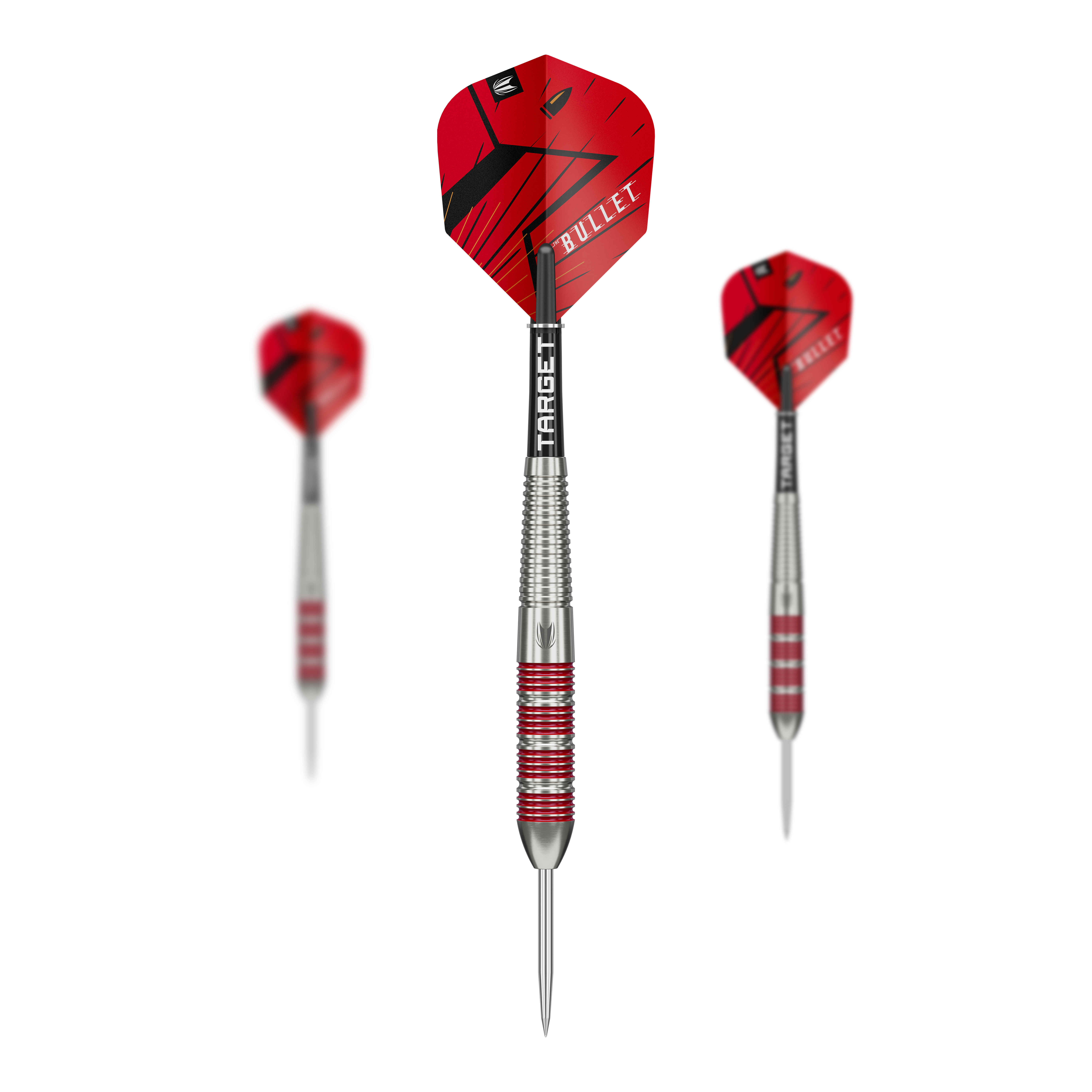 Sada šípů Target Stephen Bunting Bullet, 100 kusů, mosazné ocelové šipky - 22g