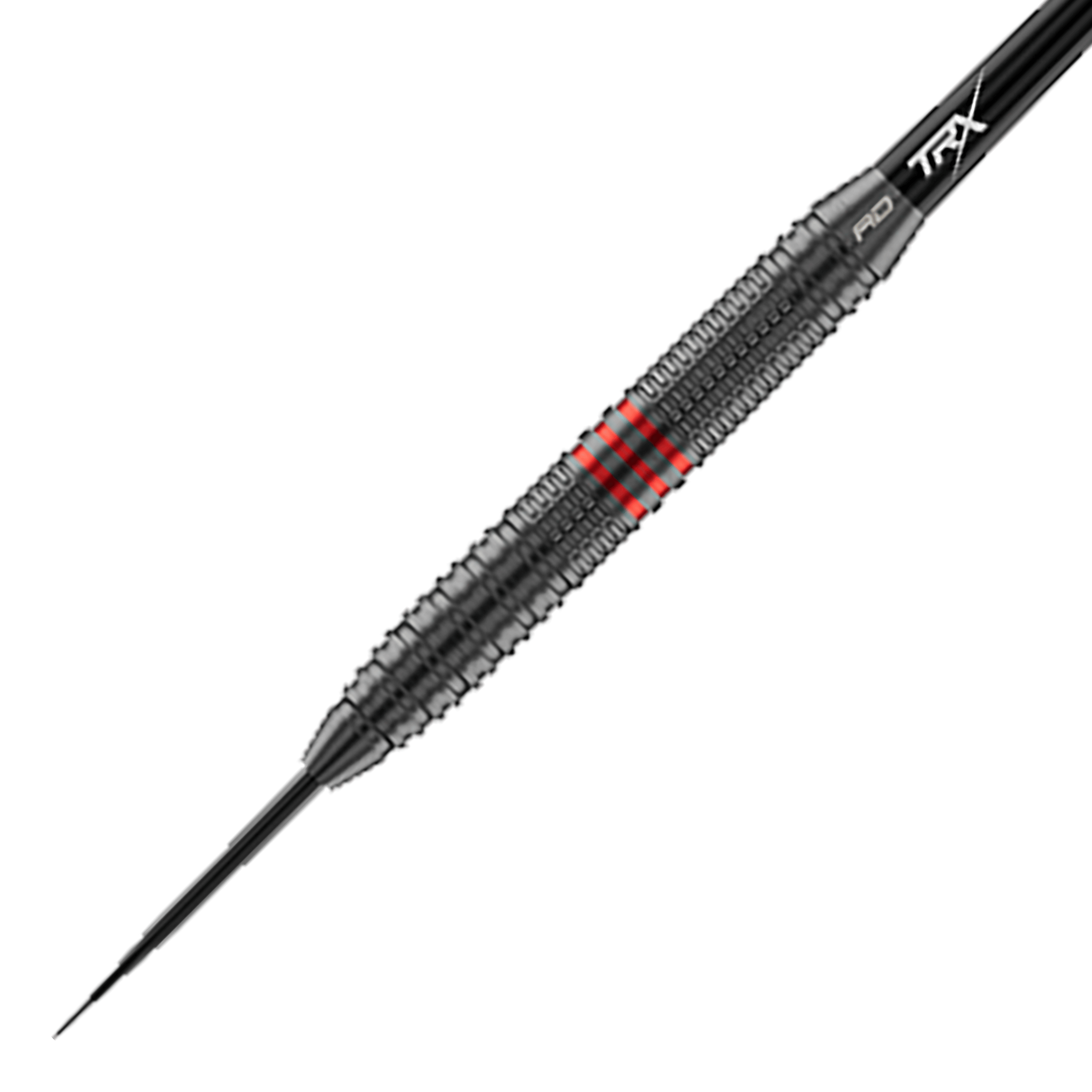Ocelové šipky Red Dragon Jonny Clayton Core Brass - 21g Hier ist ein Red Dragon Jonny Clayton Core Brass Steeldart - 21g aus einer anderen Perspektive zu sehen. Zu erkennen sind die goldenen und silbernen Details sowie ein roter und schwarzer Flight.