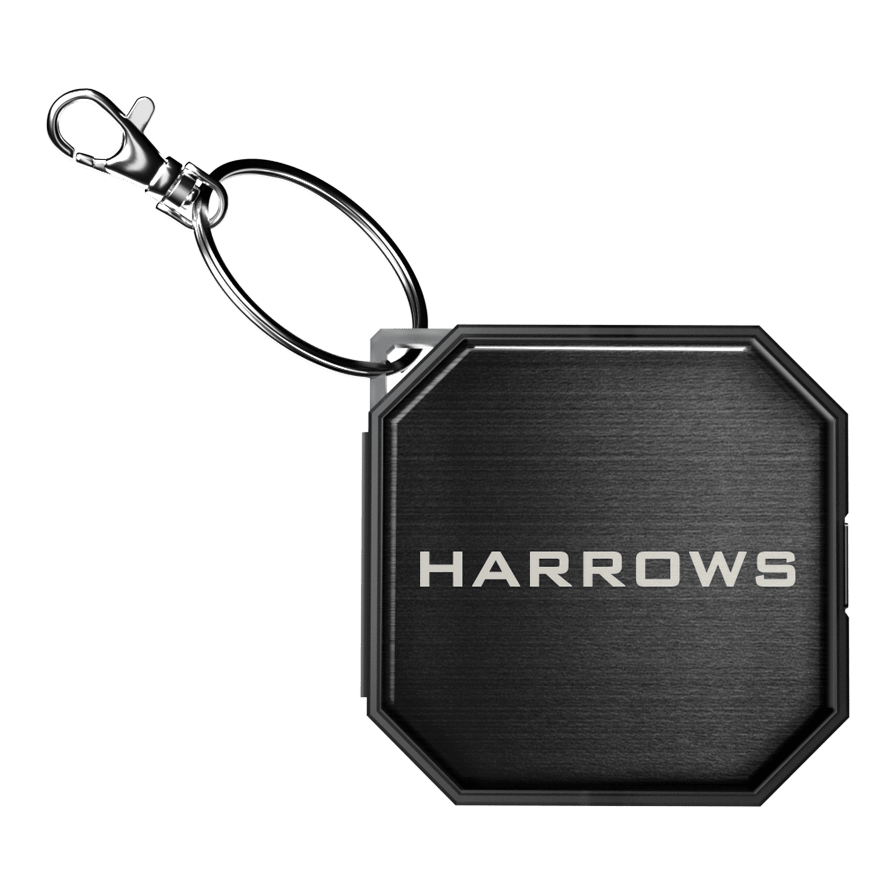 Kufr na nářadí Harrow Premium Quick Point Zu sehen ist das Harrows Premium Quick Point Tool Case. Es dient zur sicheren Aufbewahrung und Organisation von Dart-Tools.