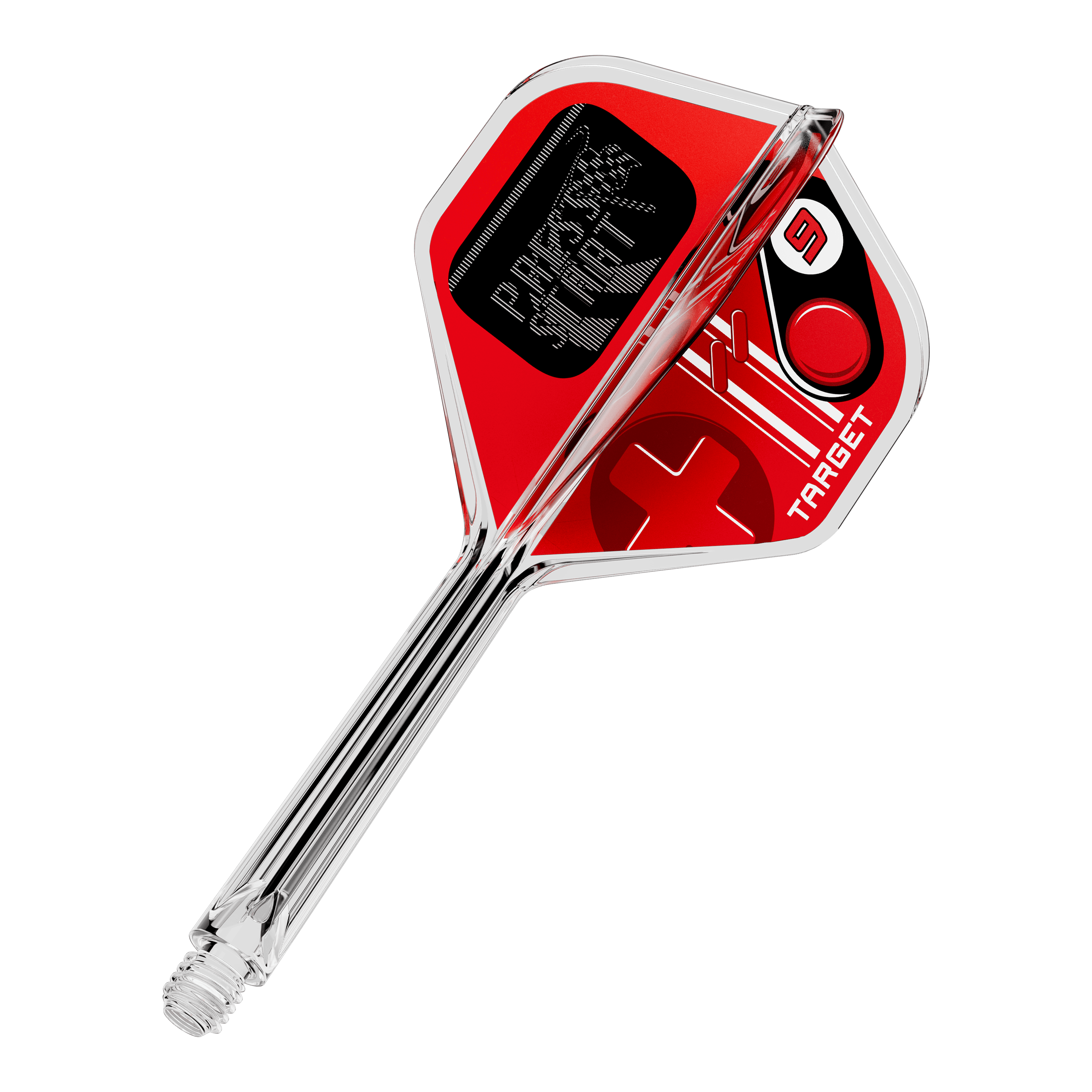 Target K-Flex Press Start No2 Standardní letky Produktbild von 410587_Target_K-Flex_PressStart_No2_Standard_Flights_33mm_1. Das Motiv zeigt einen Artikel für Dartsport.