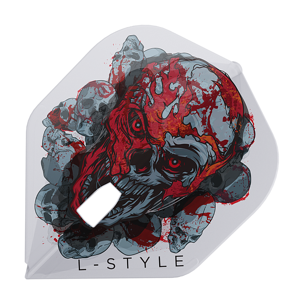 Letky L-Style Ryan Searle Signature V4 Clear White L1PRO Dieses Bild zeigt die L-Style Ryan Searle Signature V4 Clear White L1PRO Flights. Die Flights überzeugen durch ihr klares und weißes Design.