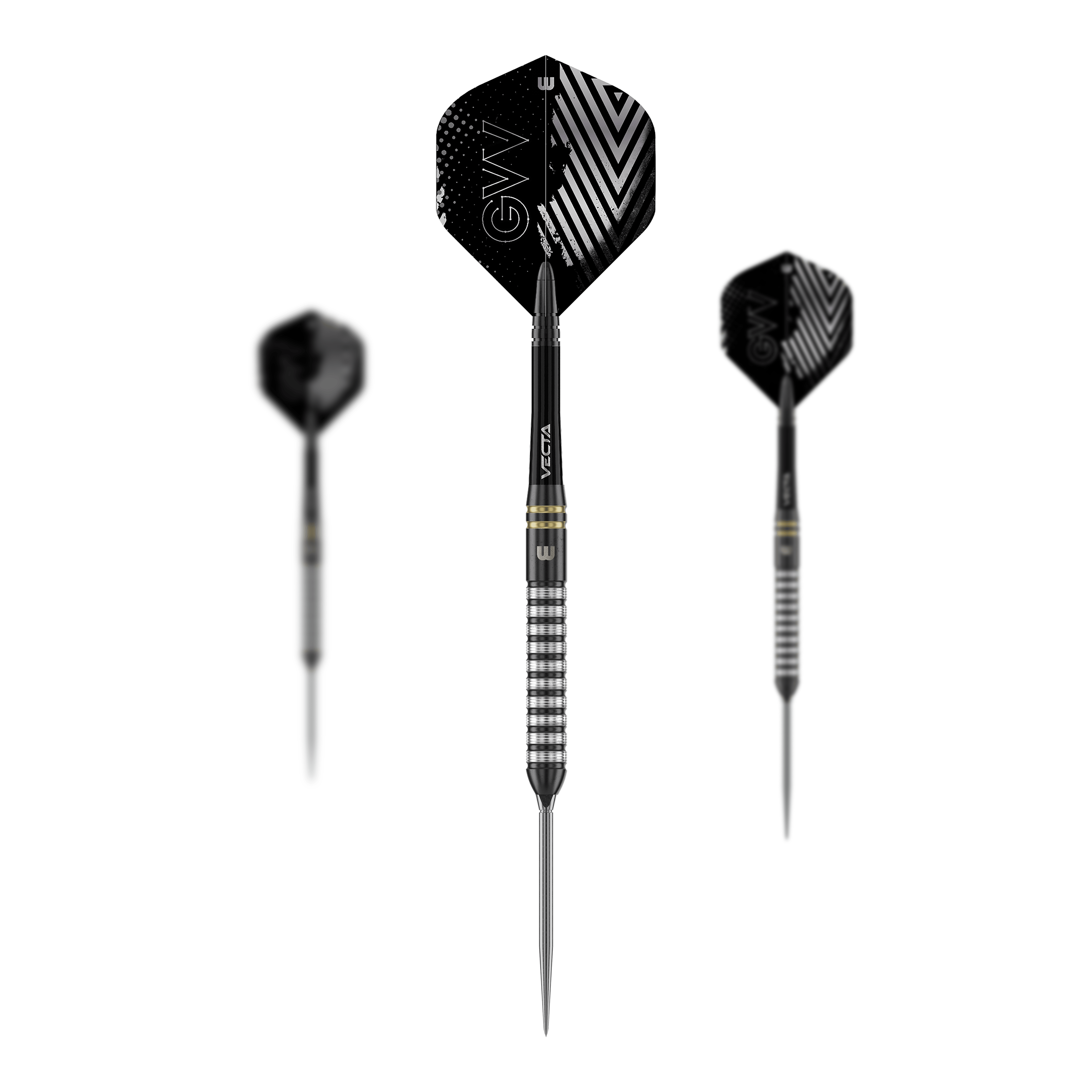 Ocelové šipky Winmau Gian Van Veen TS Switch Point