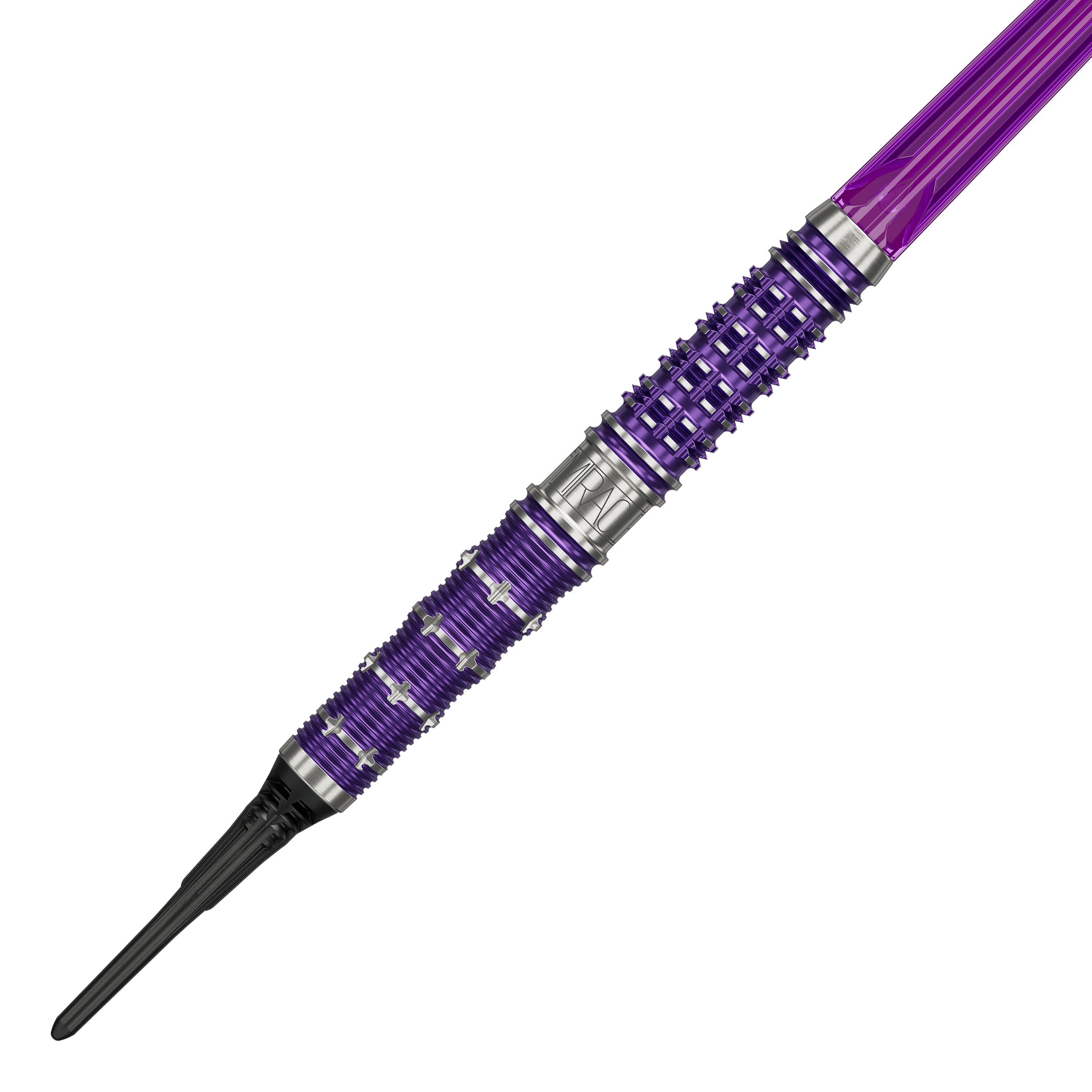 Hier sieht man die Target Japan The Miracle GEN7 Constructors Champions Limited Darts - 21,5g aus einer anderen Perspektive. Das Bild zeigt Details des Dart-Sets und die spezielle Konstruktion.