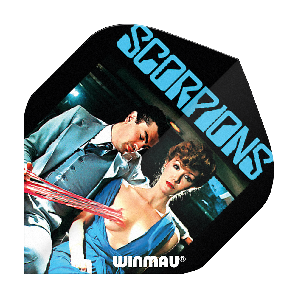 Winmau Rockstar Legends Scorpions Love Drive Standard Flights
