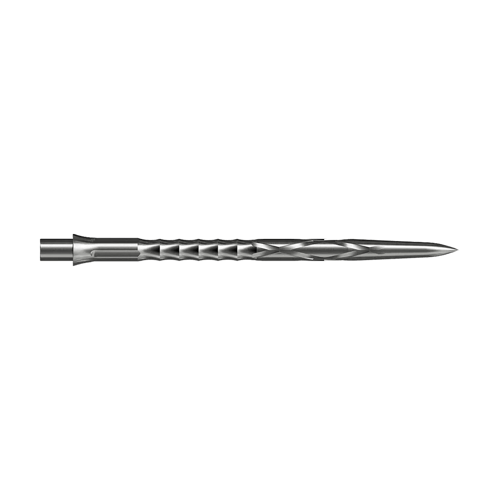 Ocelové hroty na šipky Caliburn System - HAN G2 - Stříbrné Abgebildet sind Steeldartspitzen Caliburn Evo System, HAN G2, Silber, 40mm. Diese Dartspitzen eignen sich für den professionellen Einsatz.