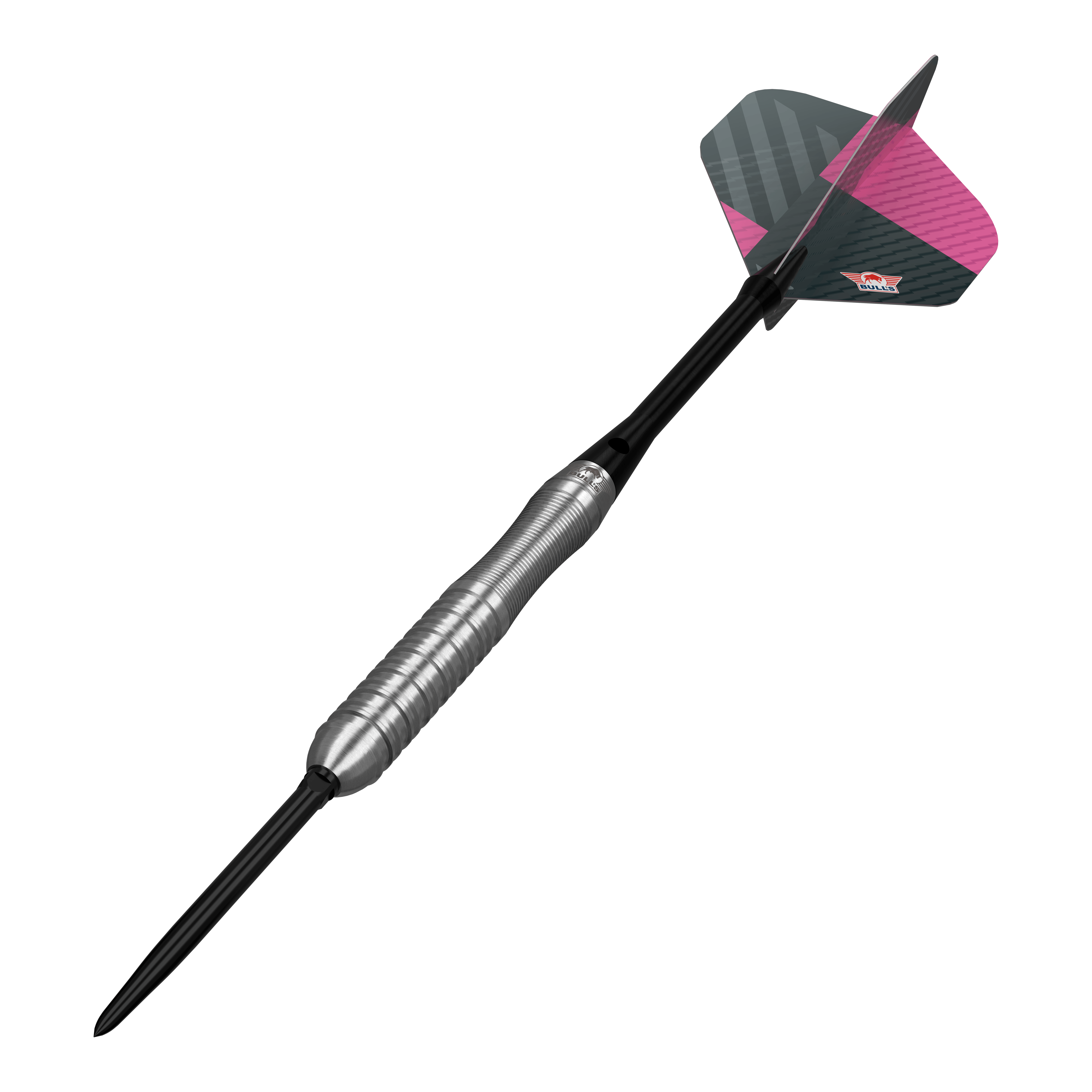 Šipky Bulls NL Volt Pink Convertible Point Steel Darts