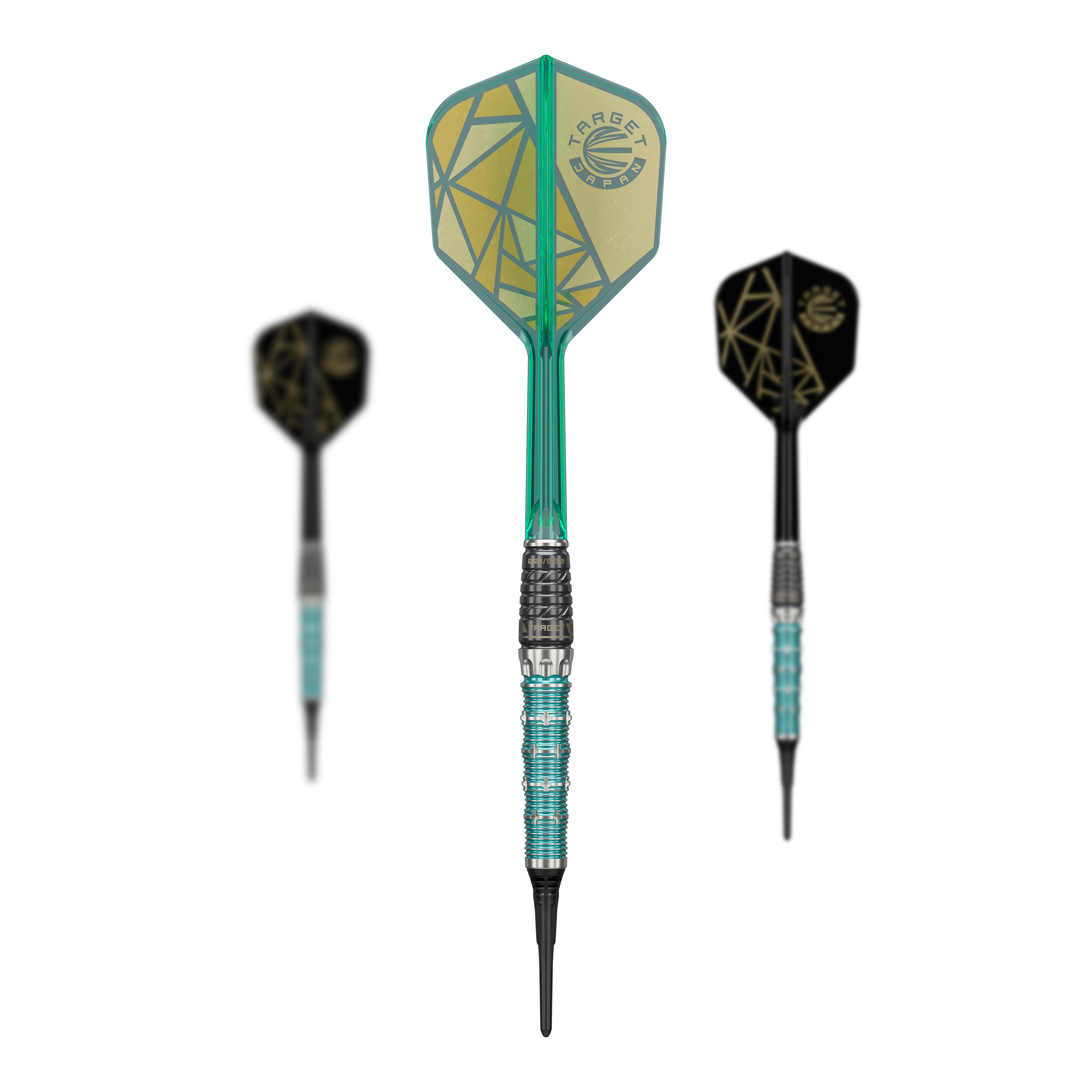 Target Japan The Rising Miracle Kombinované softdarts limitovaná edice - 21,5 g Target Japan The Rising Miracle Kombinované softdarts limitovaná edice - 21,5 g