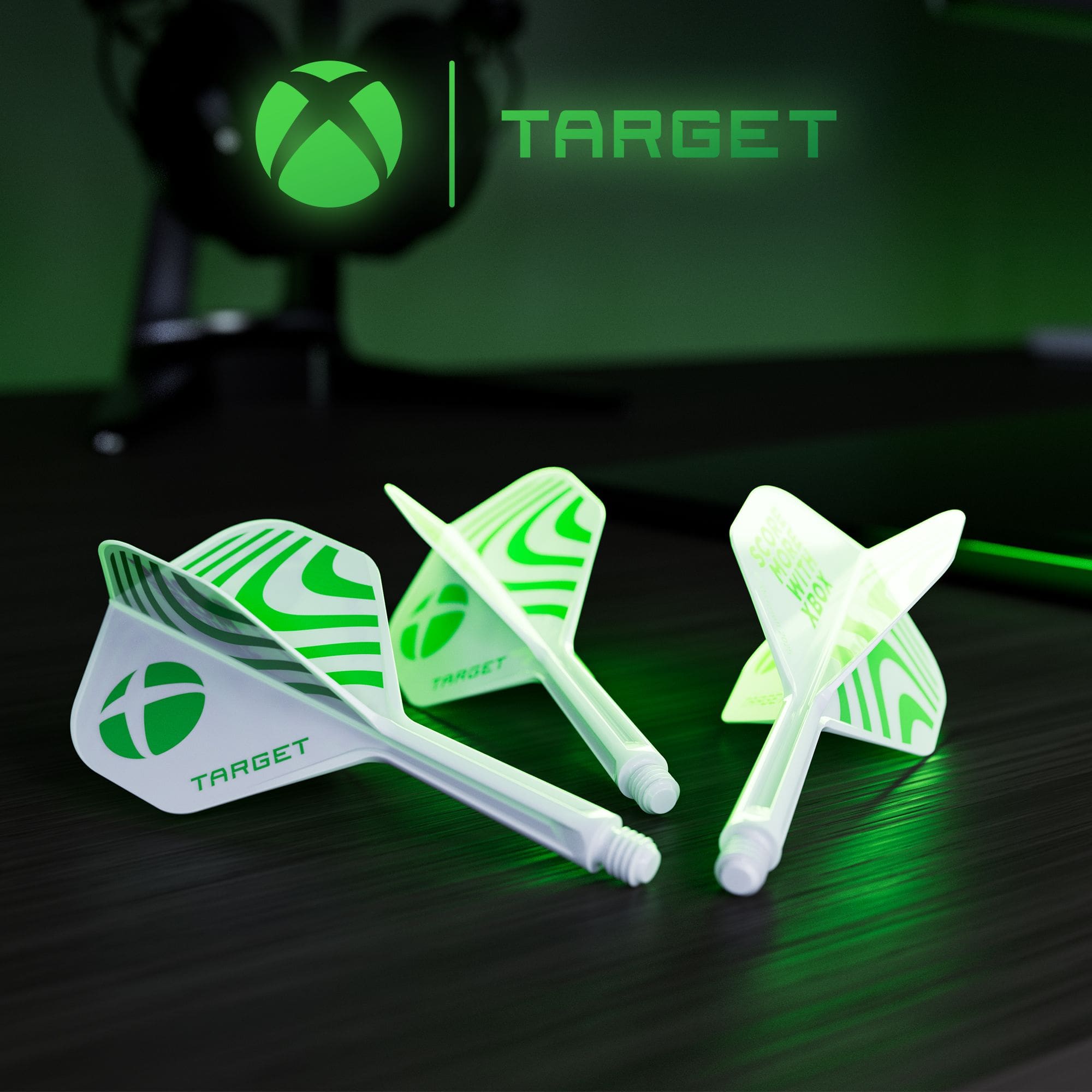 Letky Target Xbox K-Flex No6 - bílé Zu sehen ist das Produkt Target Xbox K-Flex No6 Flights in Weiß. Dieses Zubehör ist für Dartpfeile geeignet.