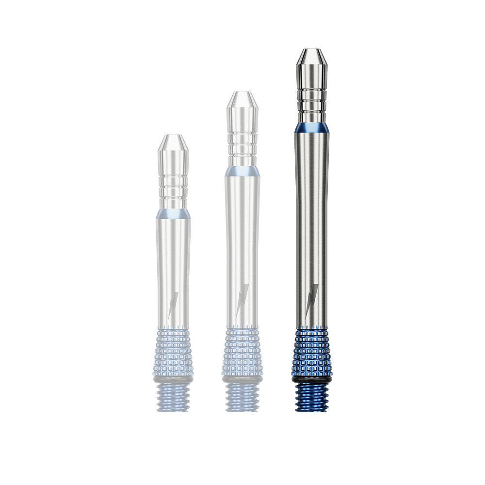 Titanové shafty Target Phil Taylor Power Gx2 Hier sieht man einen Target Phil Taylor Power Gx2 Titanium Shaft mit 34,3 mm Länge. Dieses Produkt eignet sich für den professionellen Dartsport.