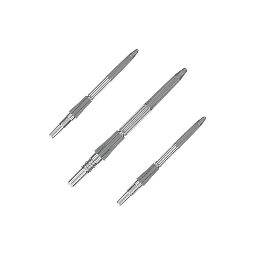 Špičky na šipky Target Elysian Archetype 43 Swiss Point ocelové - stříbrné Abgebildet ist ein Set silberner Dartspitzen mit einer Länge von 30mm. Die Dartspitzen sind für das Swiss Point System geeignet.