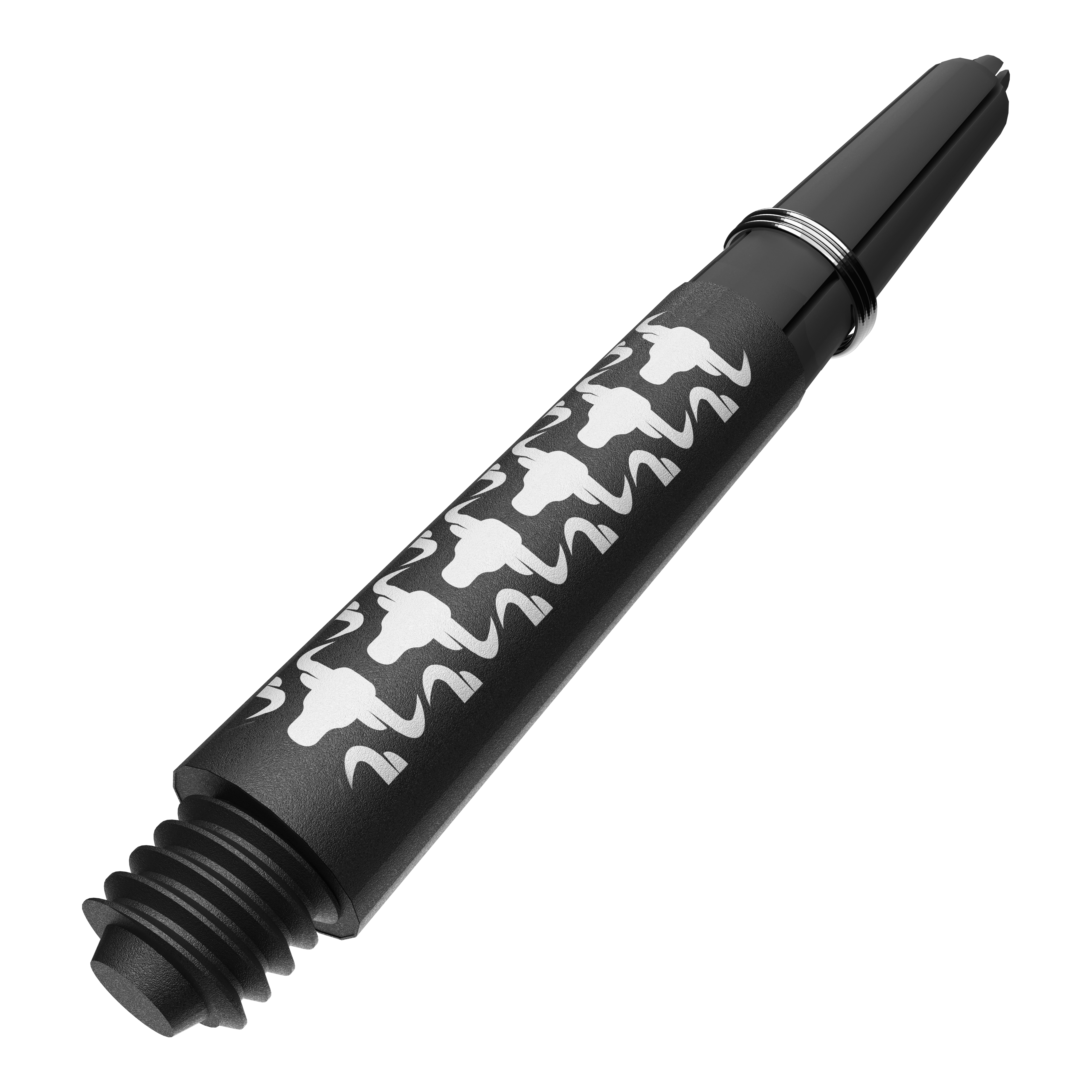 Karbonové šachty Bulls NL Capo - bílé Das Bild zeigt BullsNL Capo Carbon Shafts in Weiß, Short, 34mm. Es handelt sich um einen kurzen Schaft für Dartpfeile.