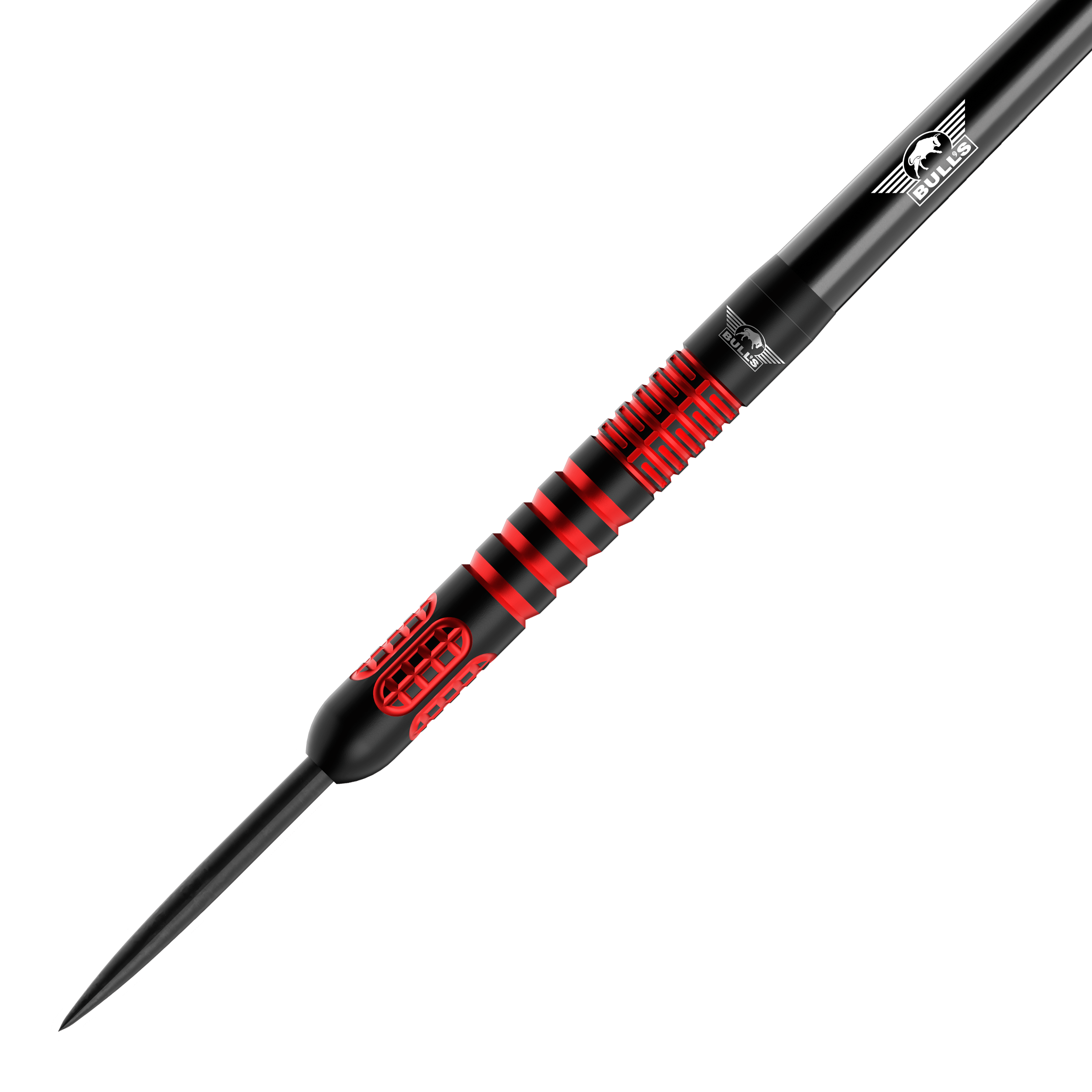 Ocelové šipky Bulls NL Stefan Bellmont 90 - 23g Auf dem Bild sind die Bulls NL Stefan Bellmont 90 Steeldarts 23g zu sehen. Diese Steeldarts sind besonders präzise und für professionelle Dartspieler geeignet.