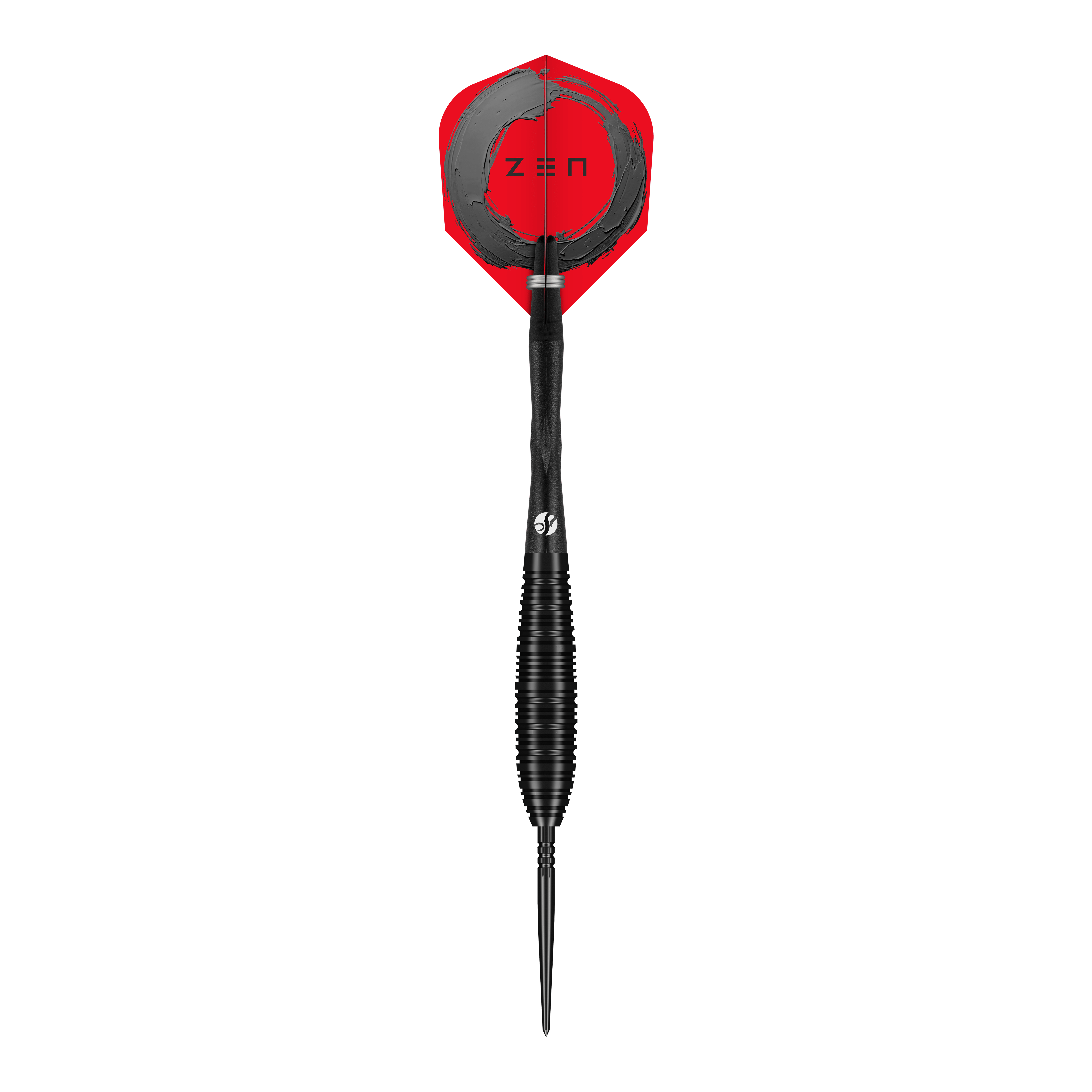 Ocelové šipky Shot ZEN Bomber Turbo Point Das Bild zeigt die Shot ZEN Bomber Turbo Point Steeldarts. Es handelt sich um professionelle Steeldarts für präzises Spiel.