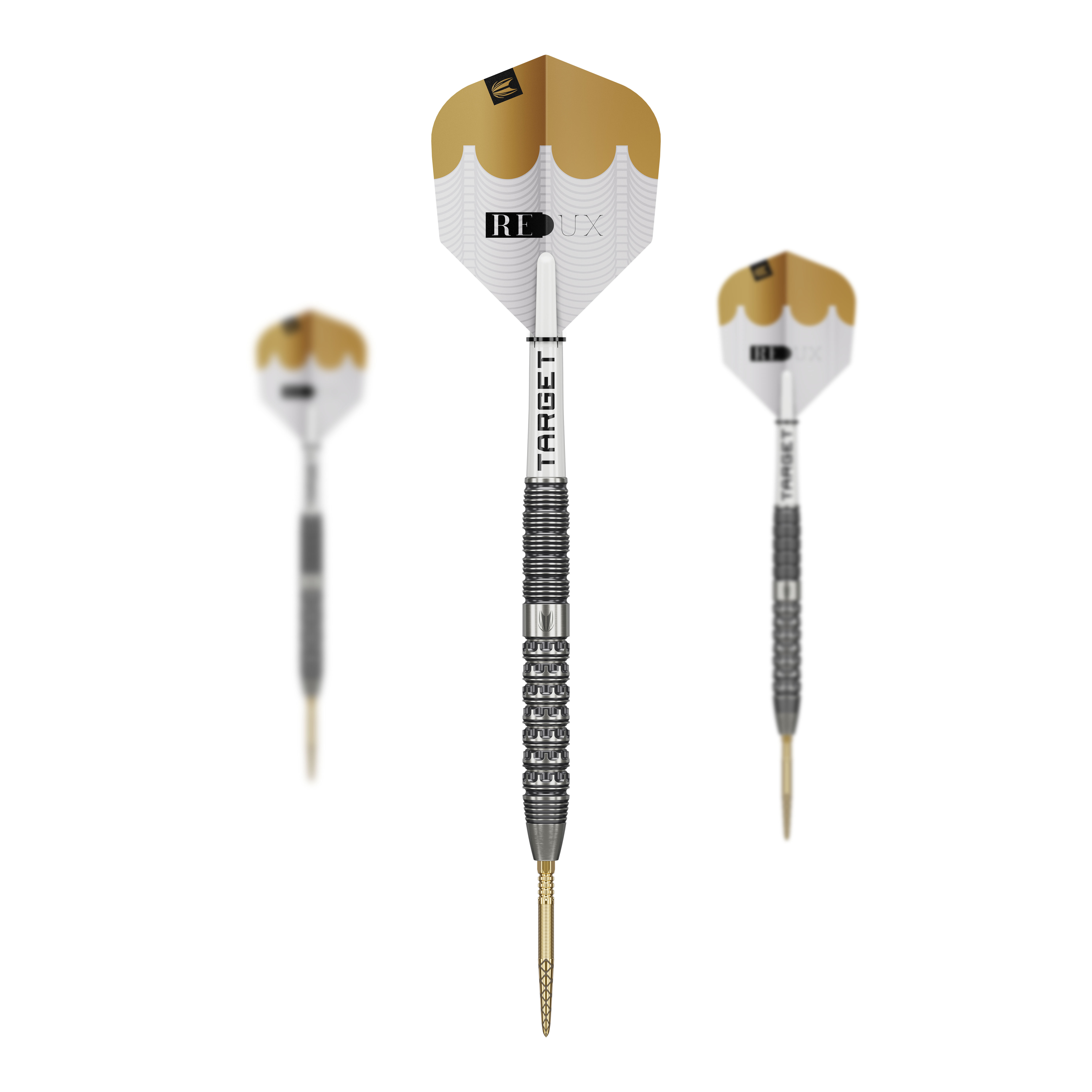 Ocelové šipky Target Redux 01 Swiss Point Hier werden die Target Redux 01 Swiss Point Steeldarts präsentiert. Das Set eignet sich für ambitionierte Dartspieler.