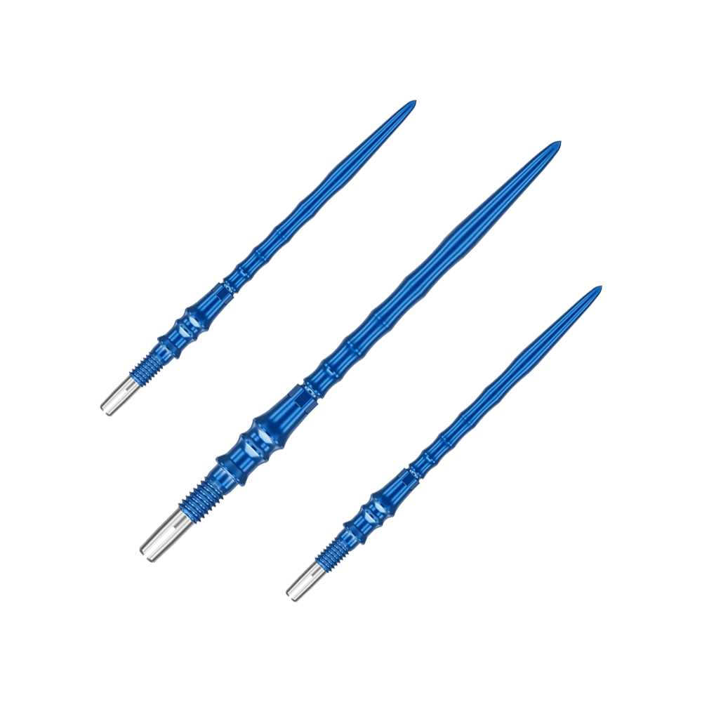 Špičky na šipky Target Japan Premium Swiss Point - modré Abgebildet ist ein Set Dartspitzen mit der Bezeichnung '340384_Target_Japan_Premium_SwissPoint_Dartspitzen_Blau_40mm_1Set'. Die Dartspitzen sind blau und haben eine Länge von 40 mm.